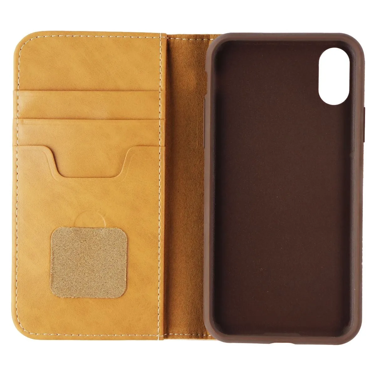 Moshi Overture Wallet Case for Apple iPhone X - Pink/Brown