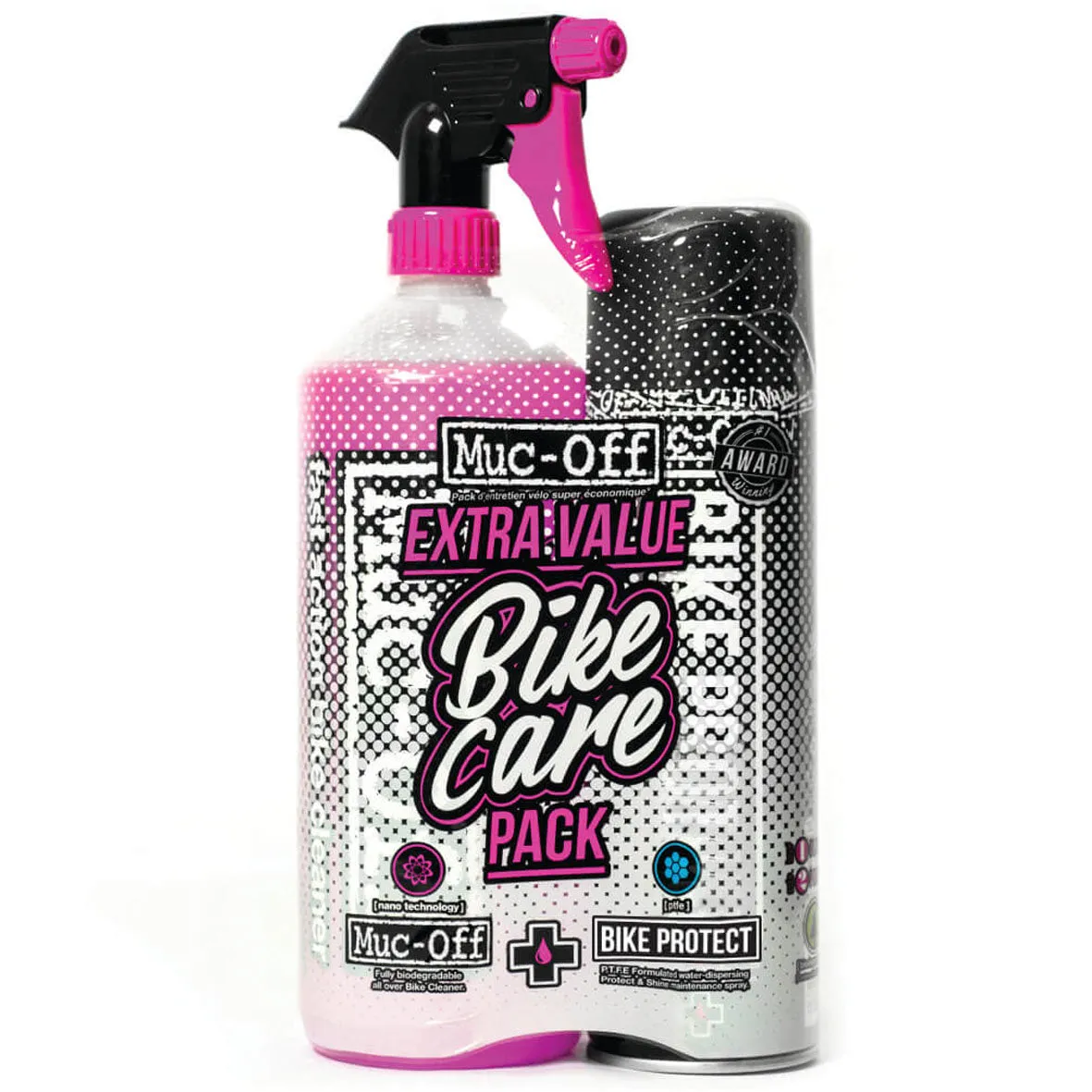 Muc-Off Bike Care Duo Kit (1 Litre Bike Cleaner   500ml Bike Protect Spray)