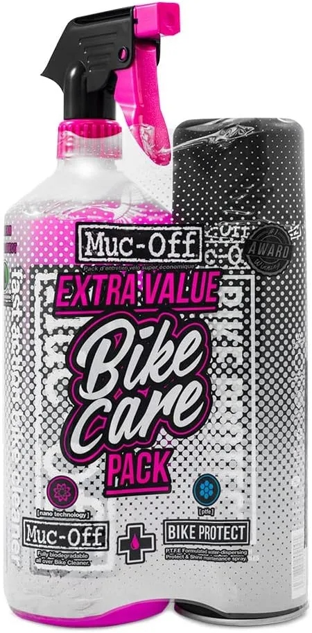 Muc Off Bike Care Duo Kit Nano Tech Wash and Bike Protect 2 in 1 925