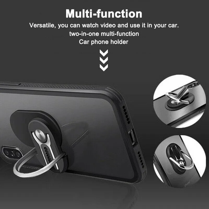 Multipurpose Mobile Phone Holder - 360 Degree  Car Air Vent Grip Magnetic Finger Holder Bracket