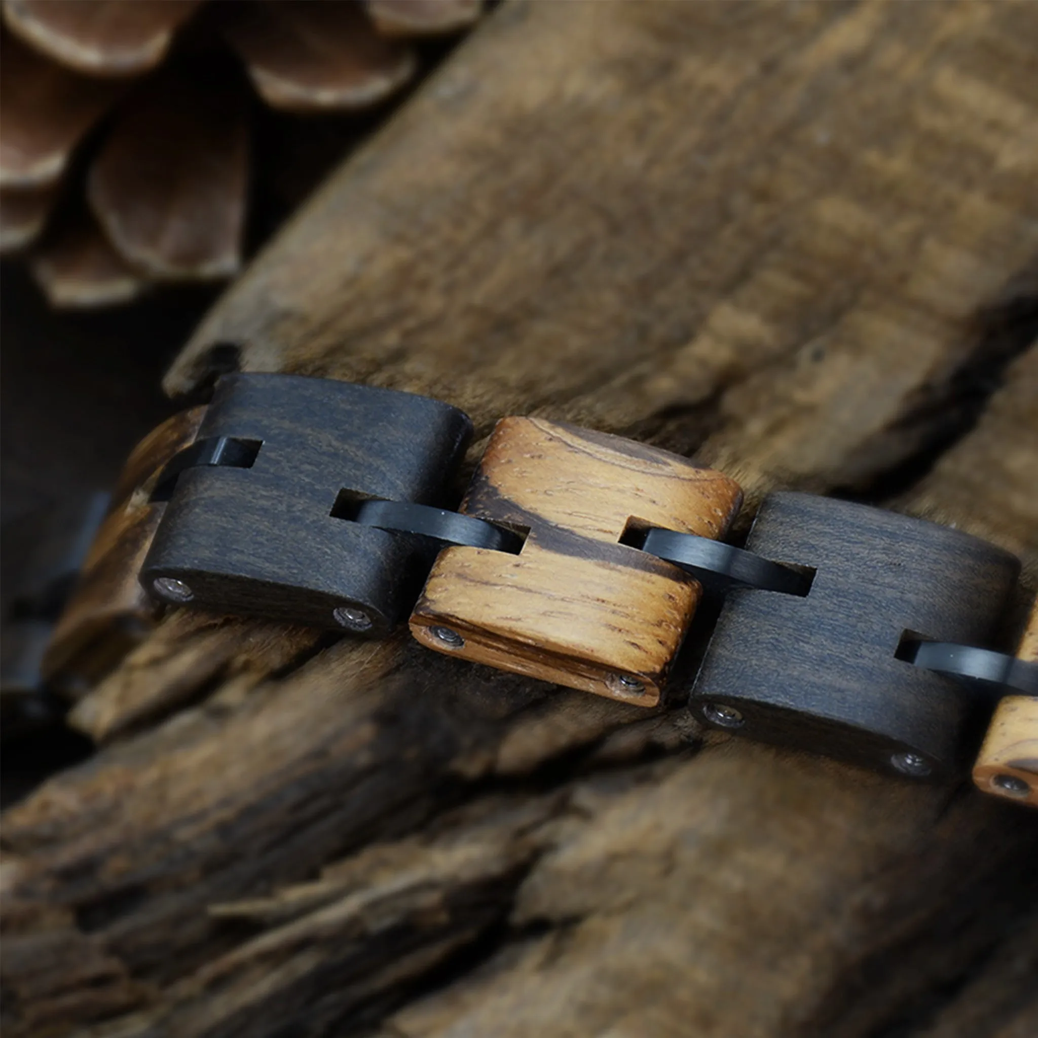 Muse-Wooden Bracelet Unique Wood Bracelet