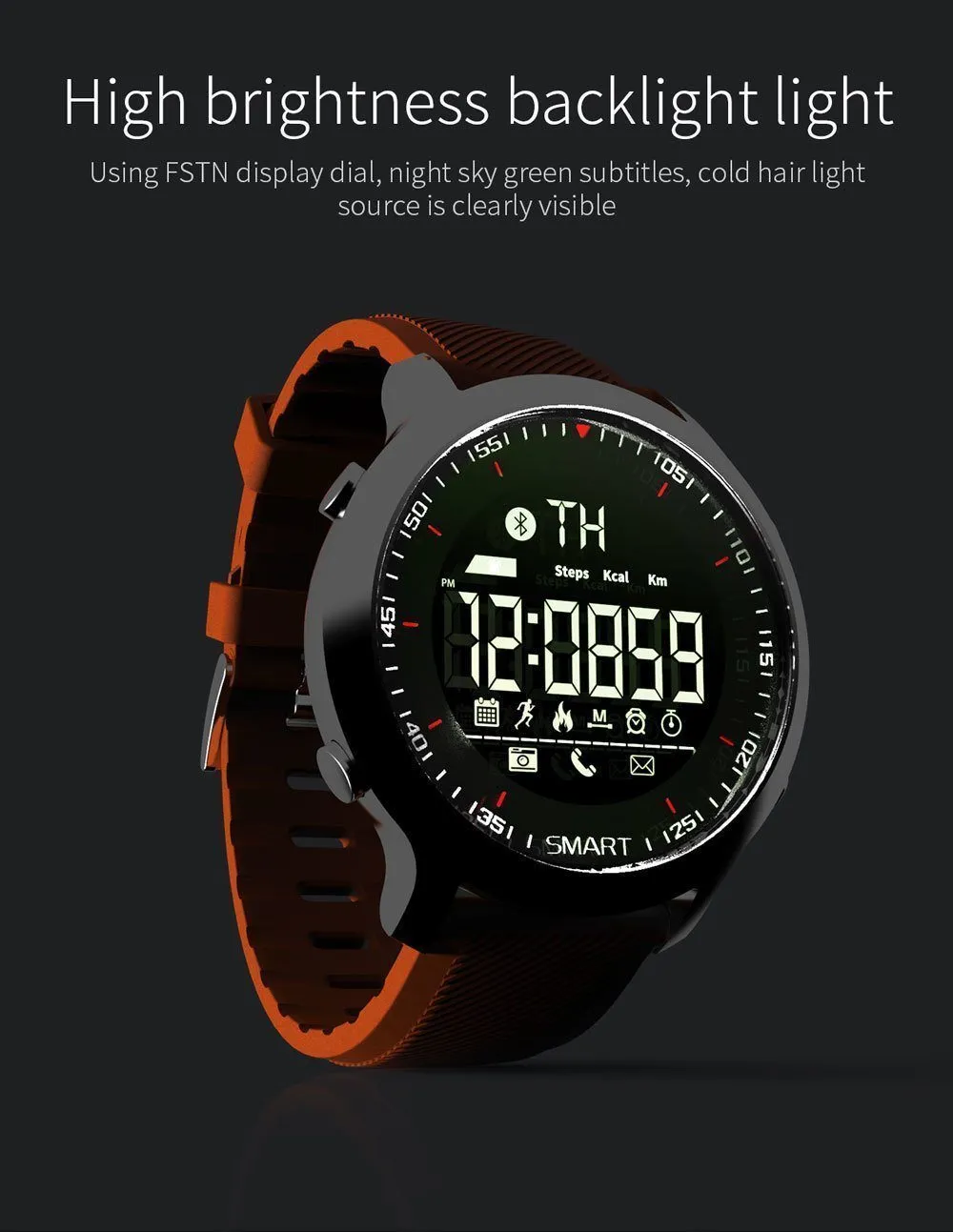 New IP67 Waterproof Smartwatch Support Call and SMS Alert & Sports Activities Tracker Wristwatch for IOS Android Phones