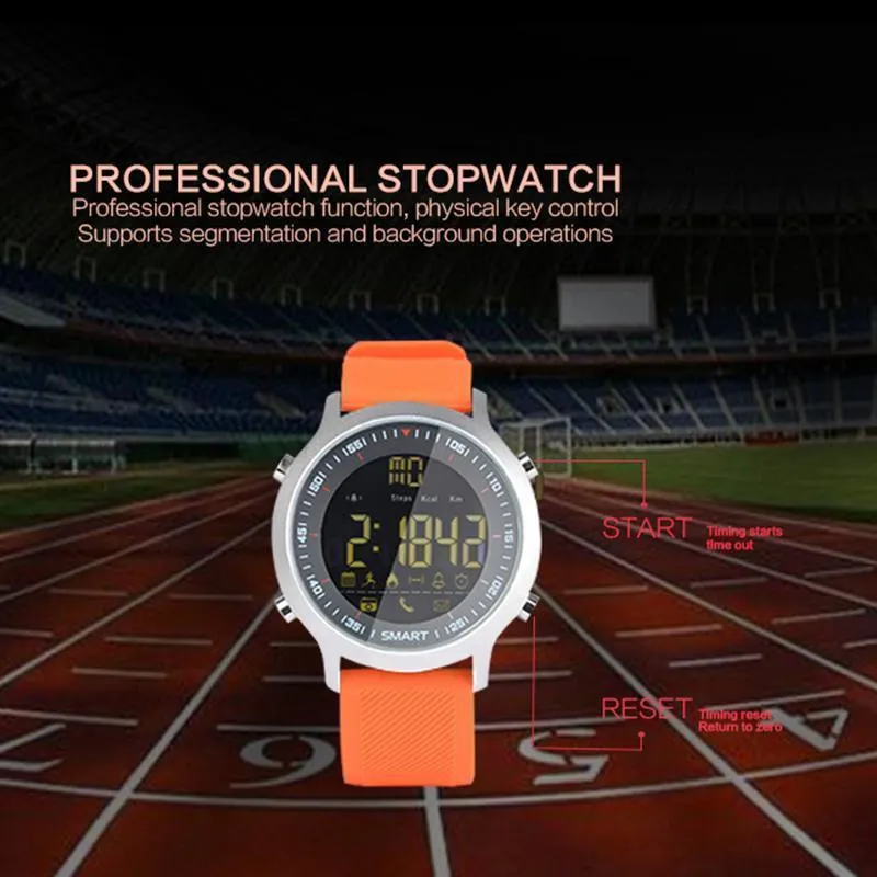 New IP67 Waterproof Smartwatch Support Call and SMS Alert & Sports Activities Tracker Wristwatch for IOS Android Phones