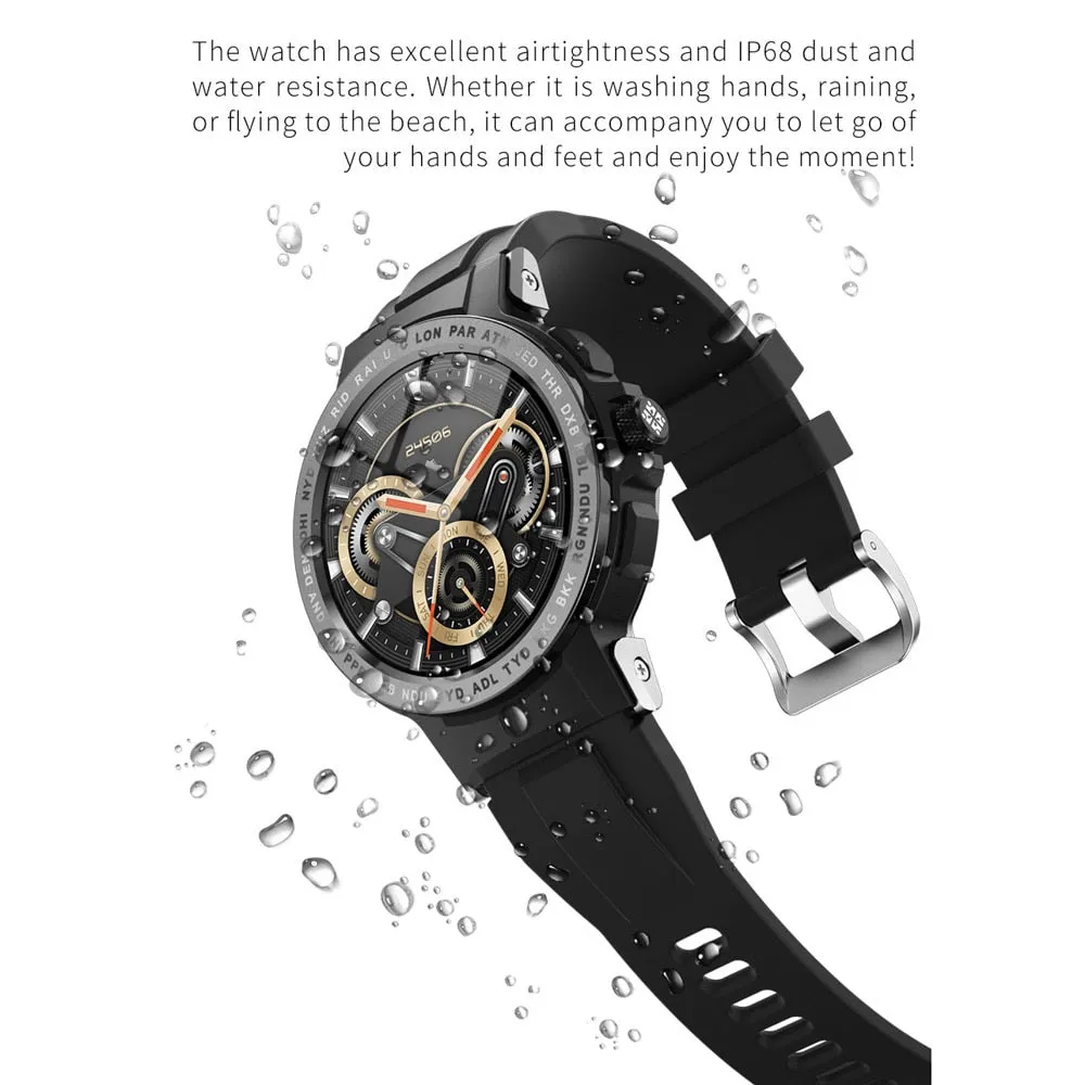 Niwevol Sports Smart Watch Men IP68 Waterproof 24 Exercise Modes 2022 New Smartwatch for Android Ios Heart Rate Fitness Watches