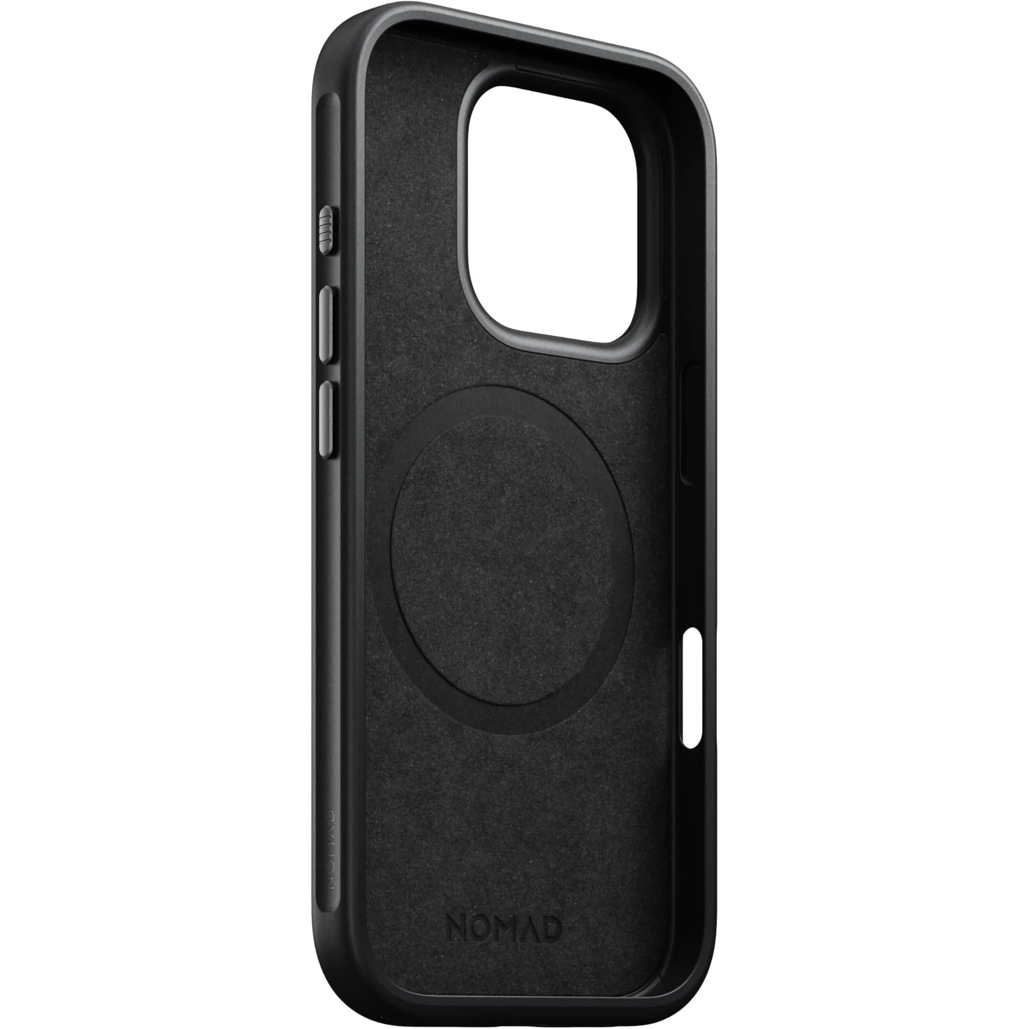 NOMAD Leather Case for iPhone 16 Pro (Black)