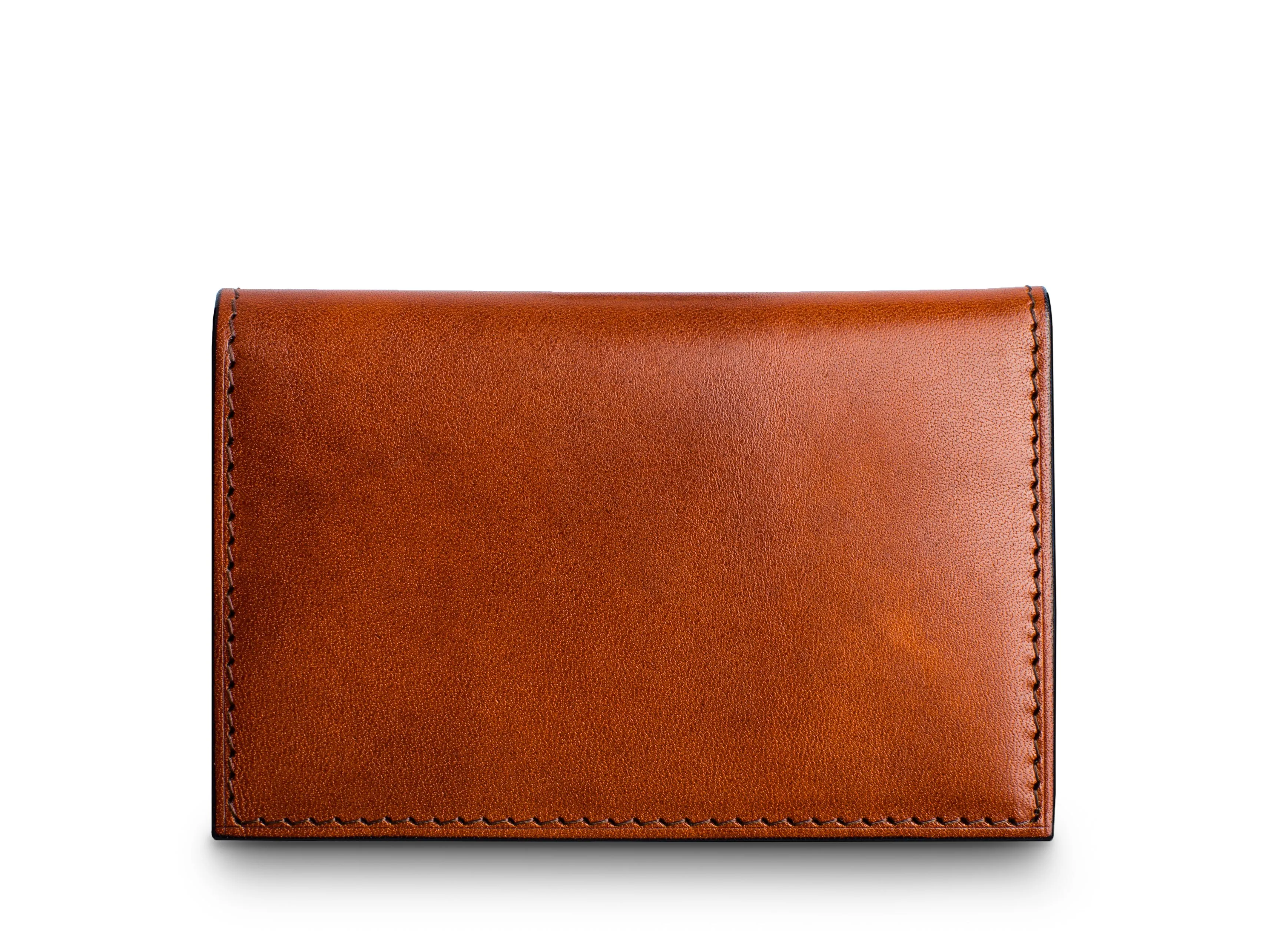 Old Leather Italia Calling Card Case