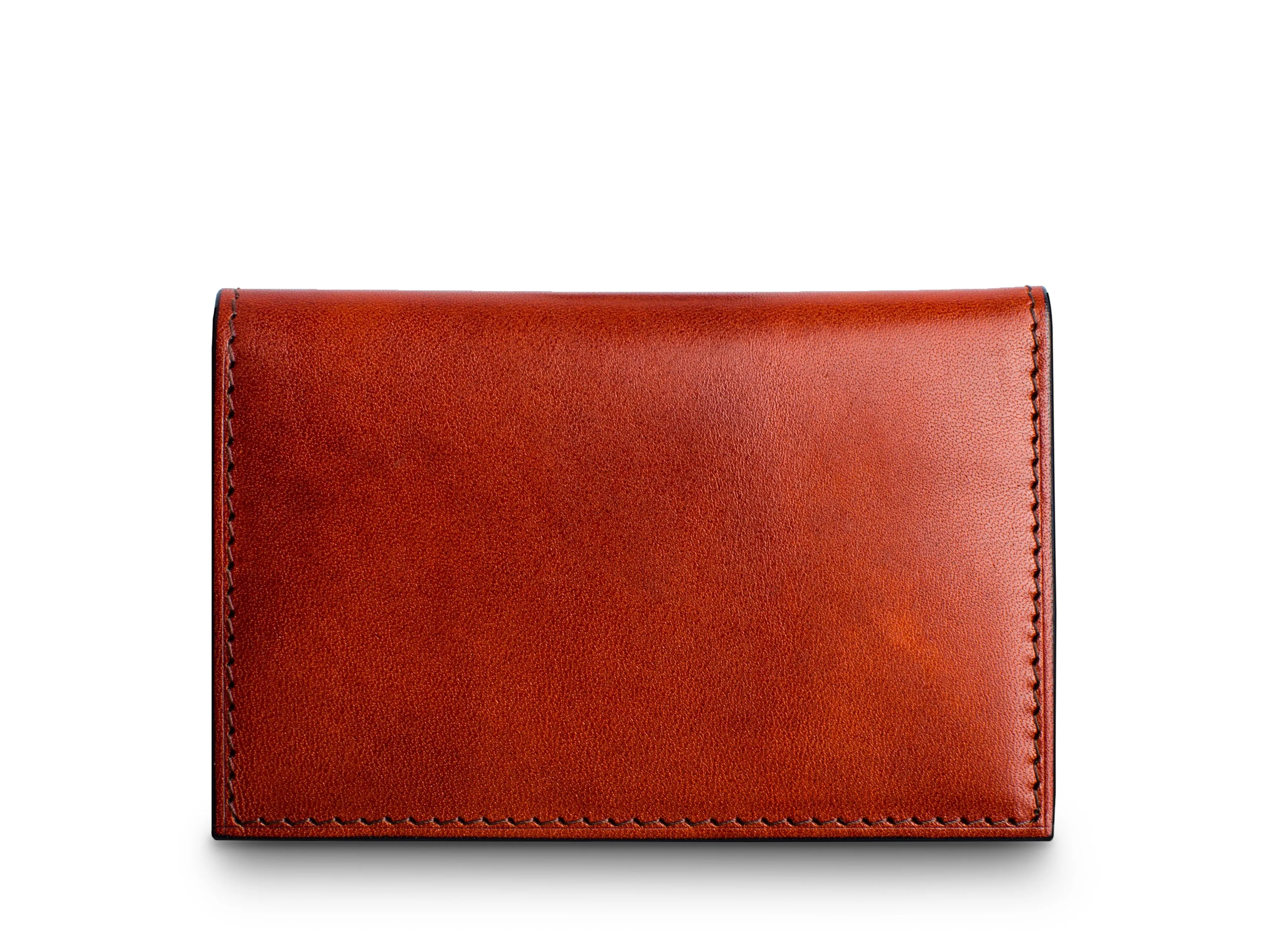 Old Leather Italia Calling Card Case