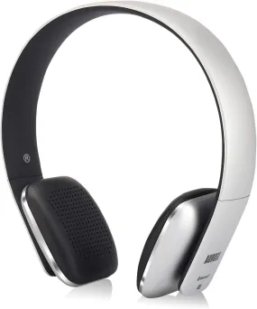 On Ear Wireless Bluetooth Headphones with Microphone -  EP636 - Bluetooth Version 4.1   EDR, Lightweight Engineering NFC One Tap to Connect for Android and Apple - Silver