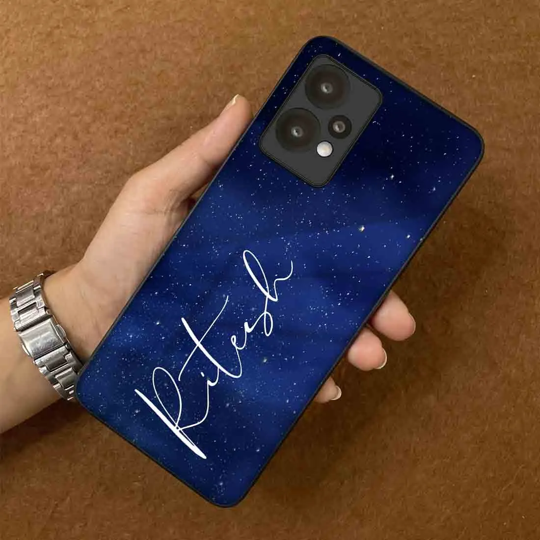 One Plus Nord CE2 Lite Mobile Case with Name Custom Phone Cases - Starry Night