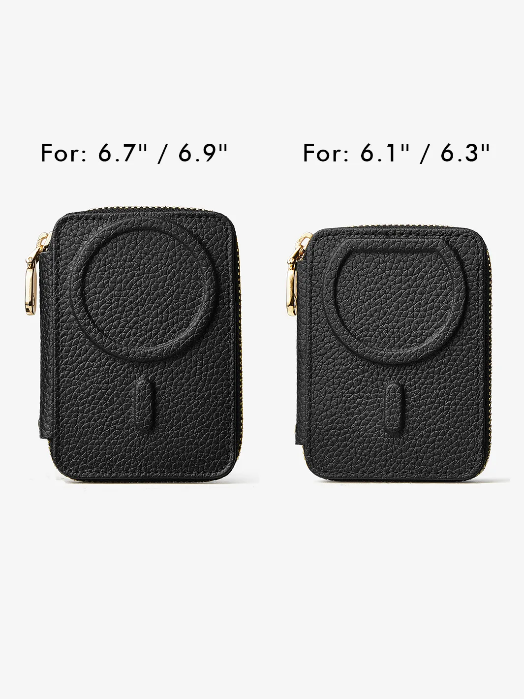 Original Design Set- Crossbody Square Stand Wallet Wireless Charging Phone Case Set