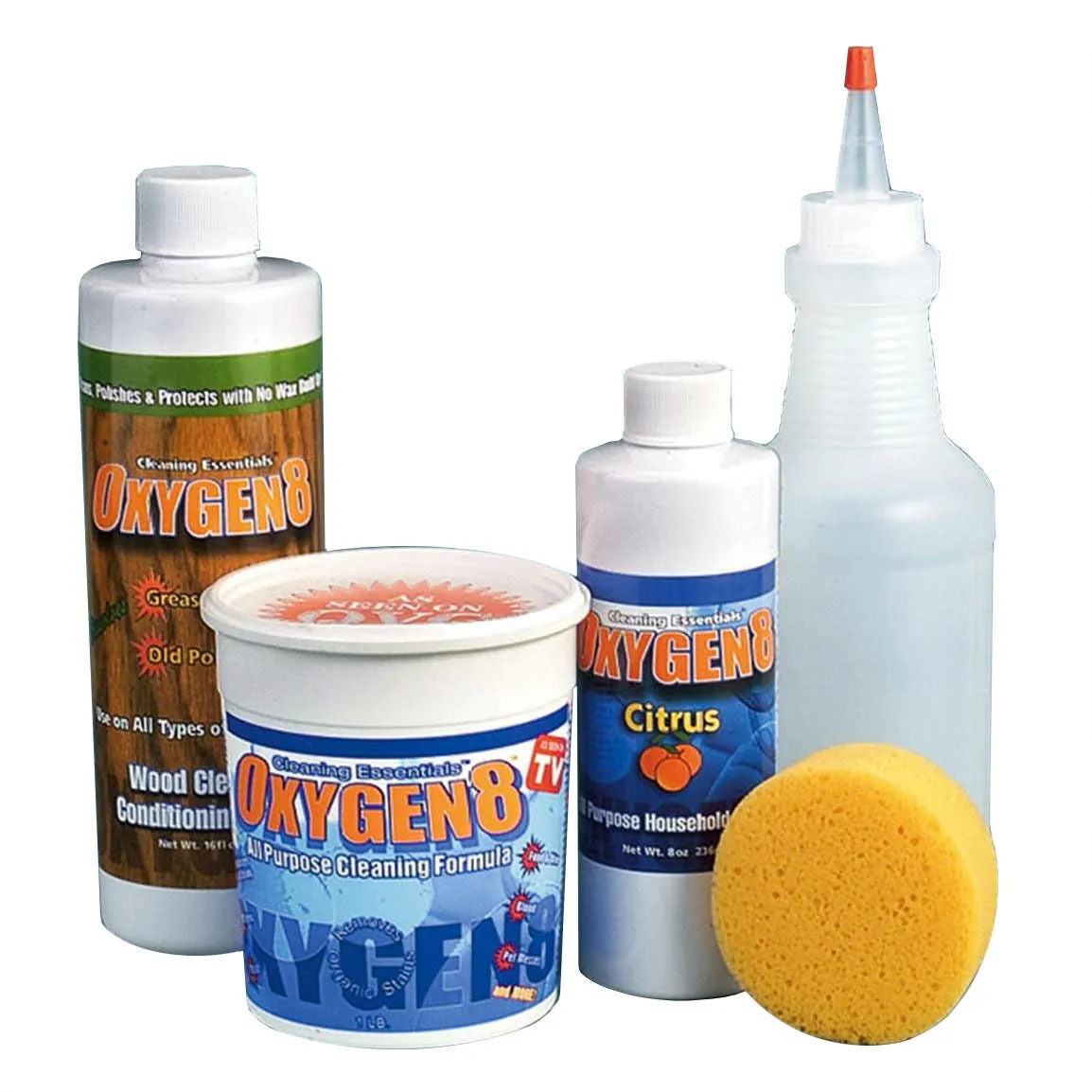 Oxygen8 Stain Remover Cleaning Kit Value Pack