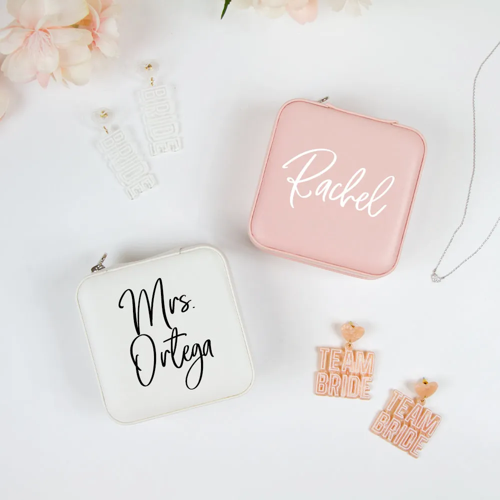 Personalized Mrs. Jewelry Box Gift