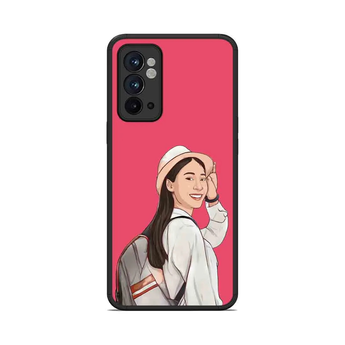 Personalized Oneplus 9RT 5G Back Cover with Photo Unique Phone Covers - Cartoonify From Photo