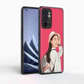 Personalized Oneplus 9RT 5G Back Cover with Photo Unique Phone Covers - Cartoonify From Photo