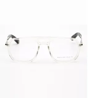 Philipp Plein Men's Crystal Square Optical Frame