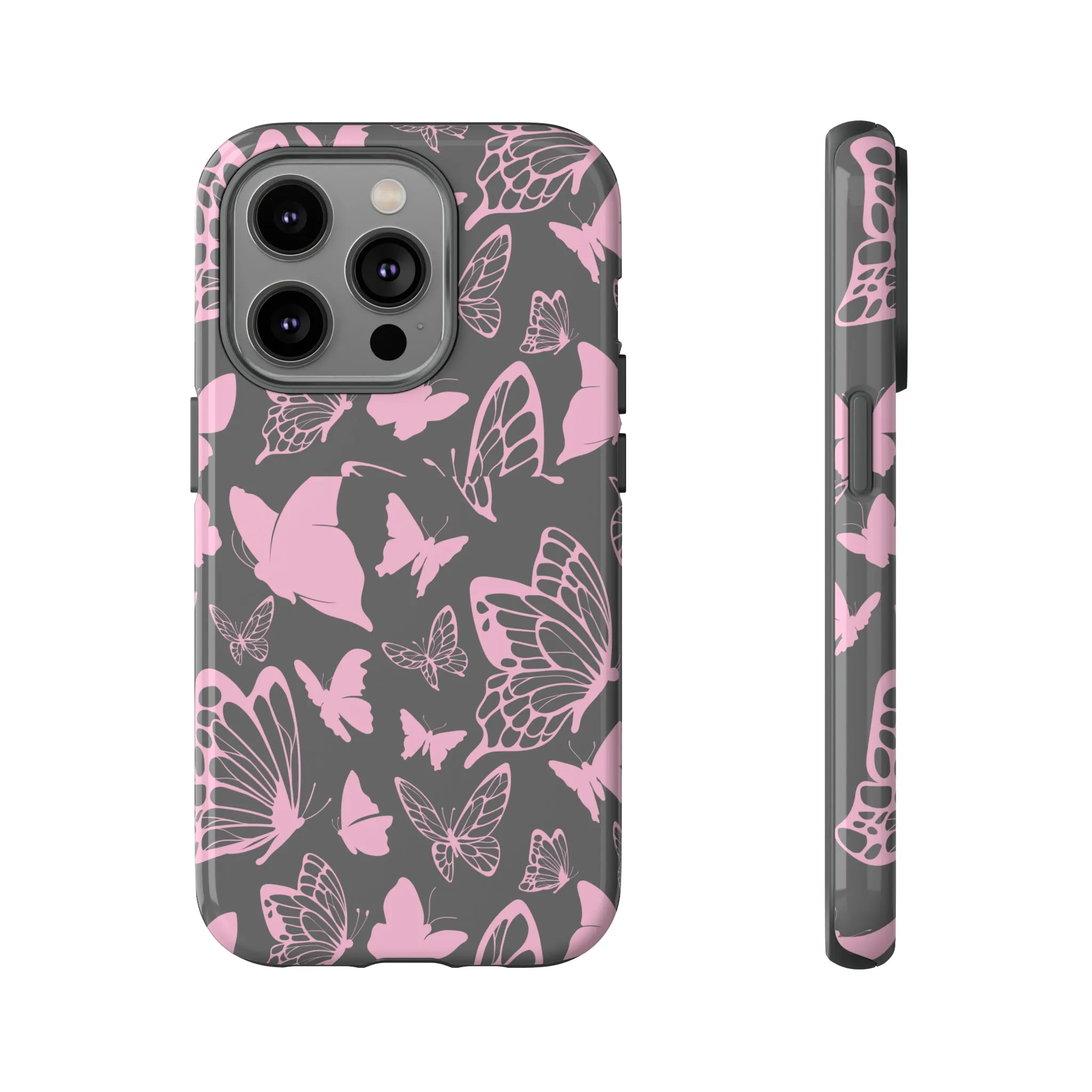 Phone Case with Butterfly Pattern Tough Cases