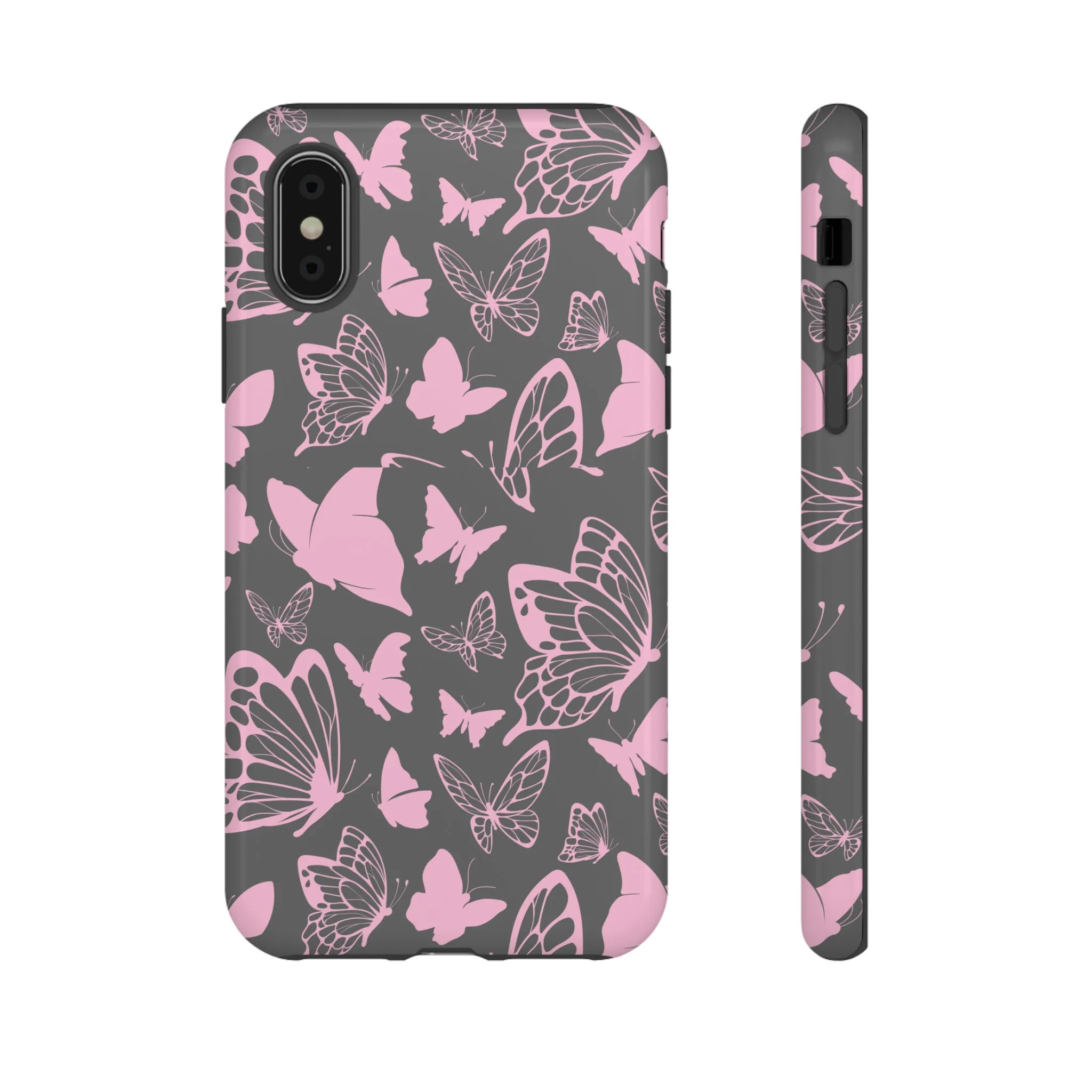 Phone Case with Butterfly Pattern Tough Cases