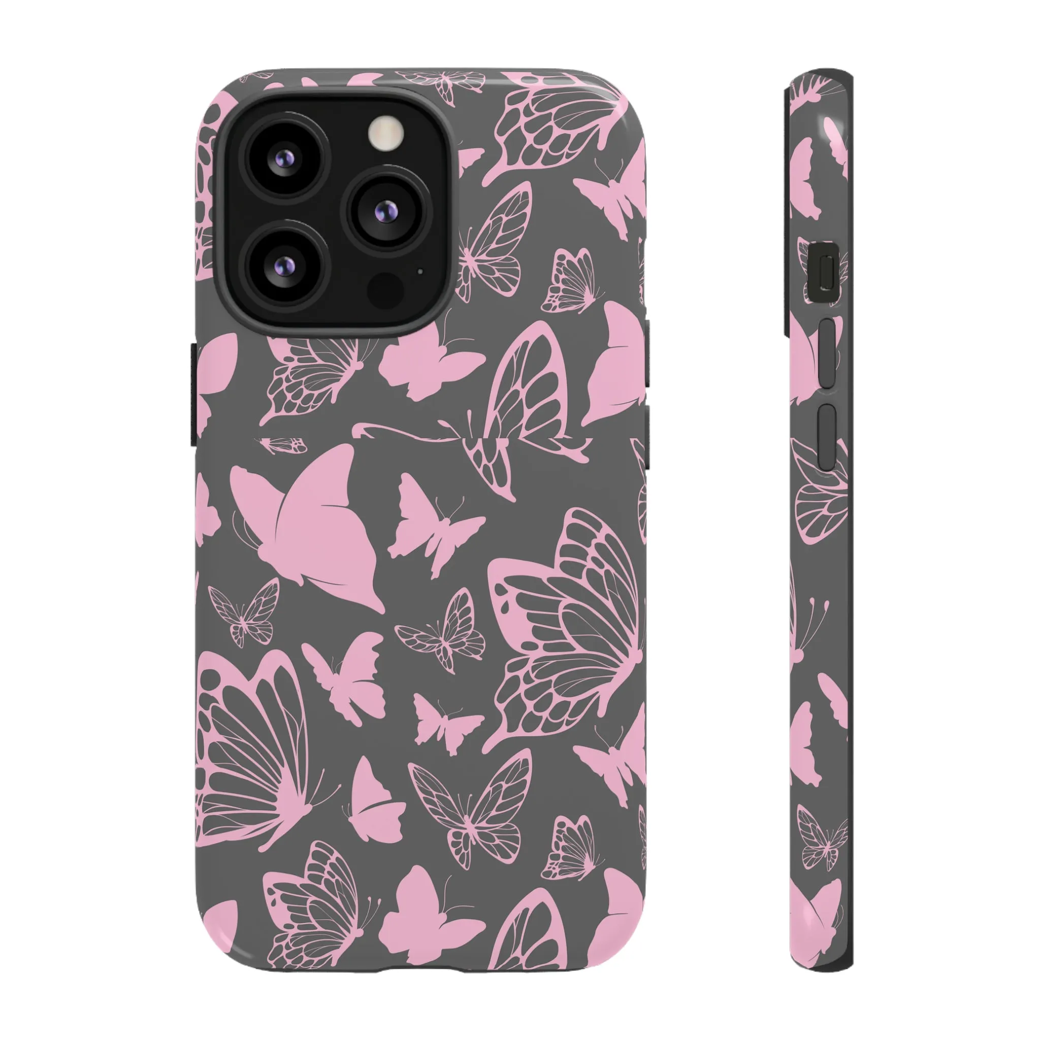 Phone Case with Butterfly Pattern Tough Cases