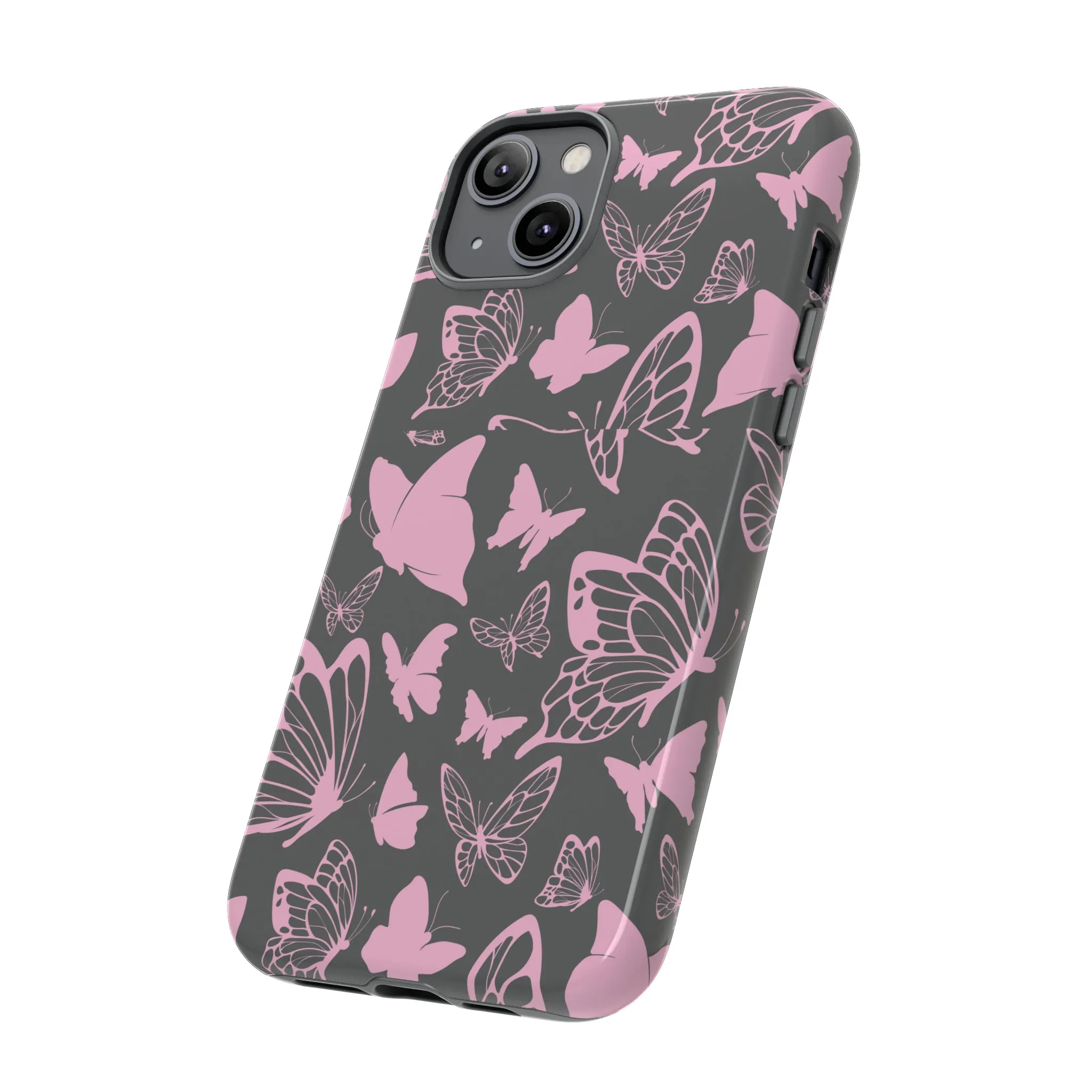 Phone Case with Butterfly Pattern Tough Cases