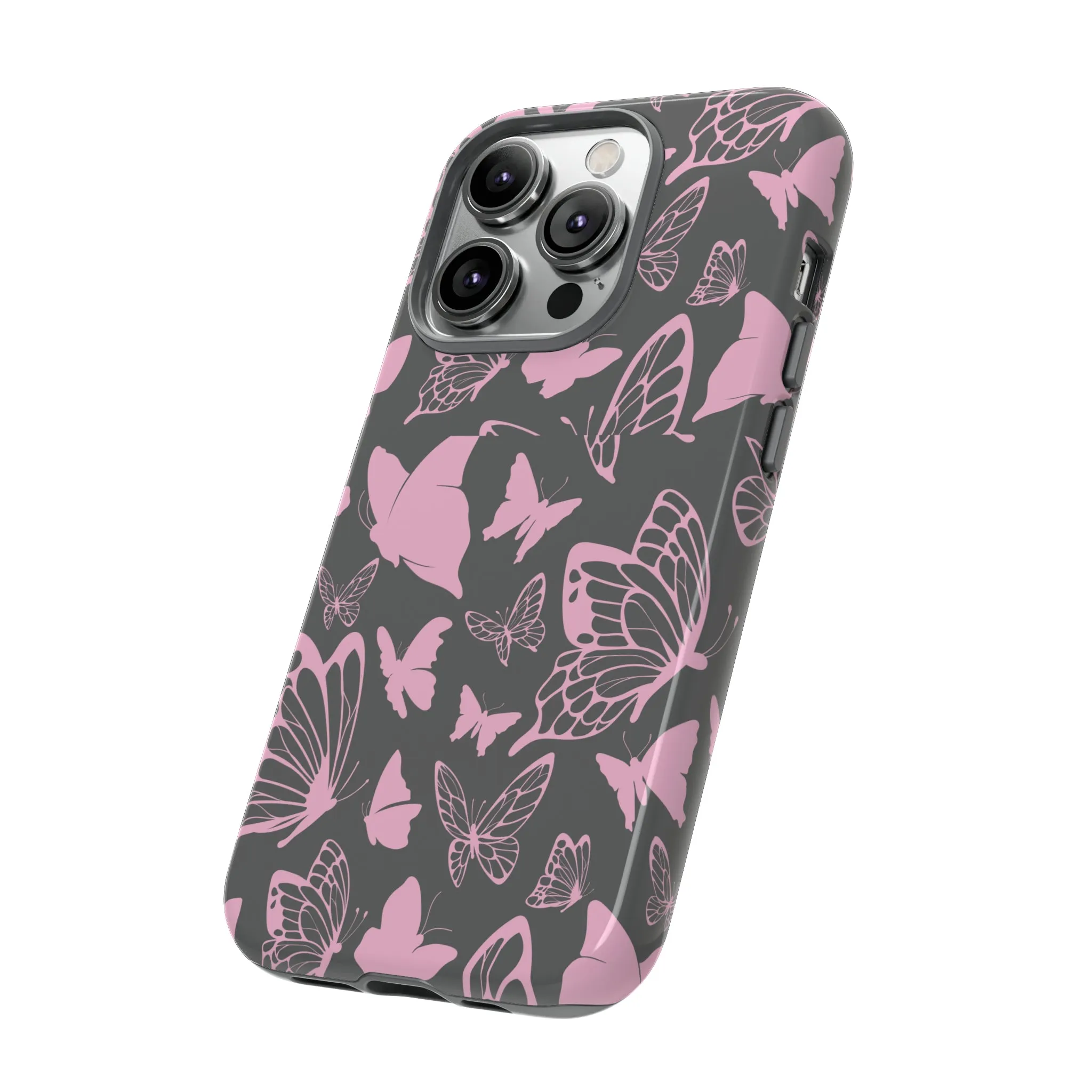 Phone Case with Butterfly Pattern Tough Cases