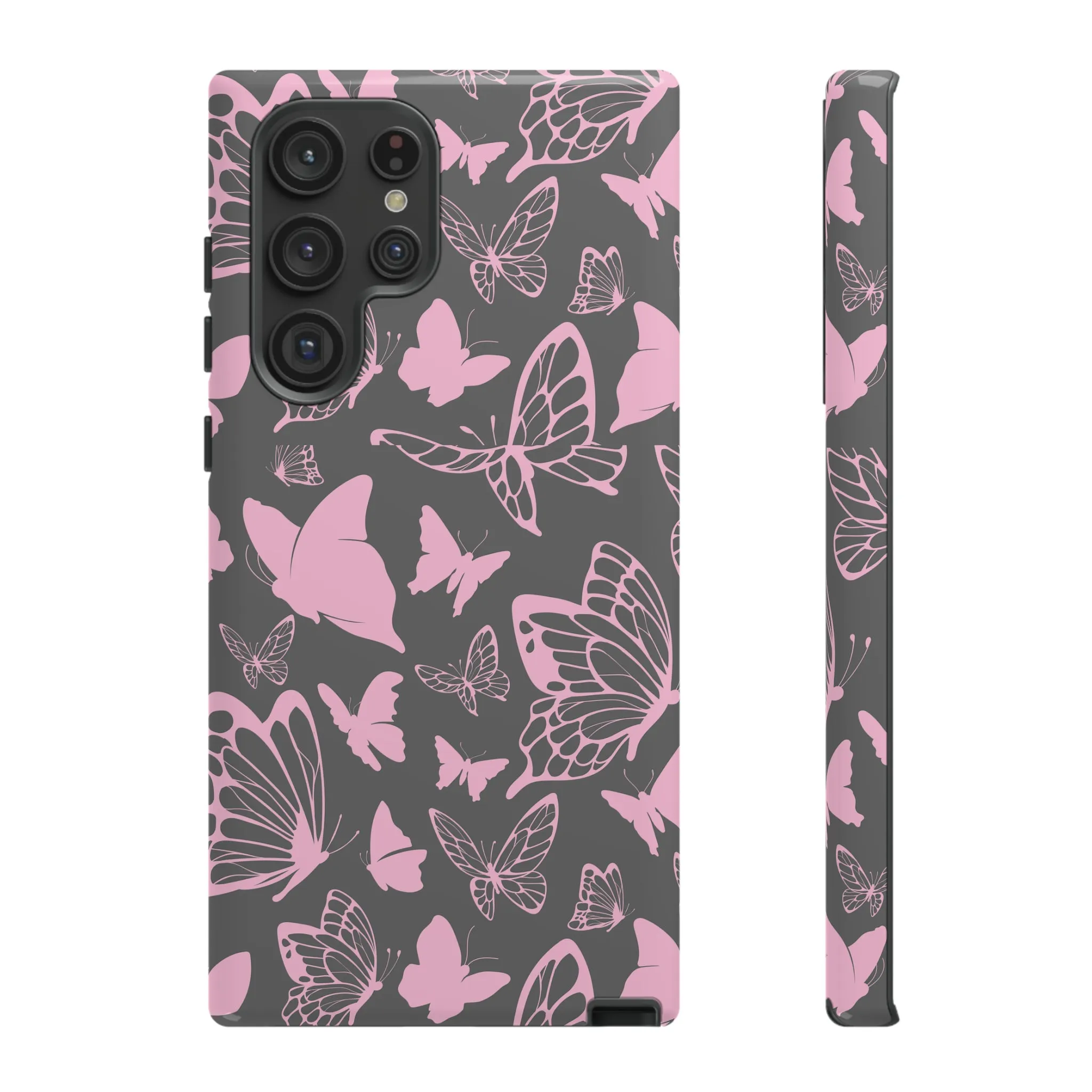 Phone Case with Butterfly Pattern Tough Cases