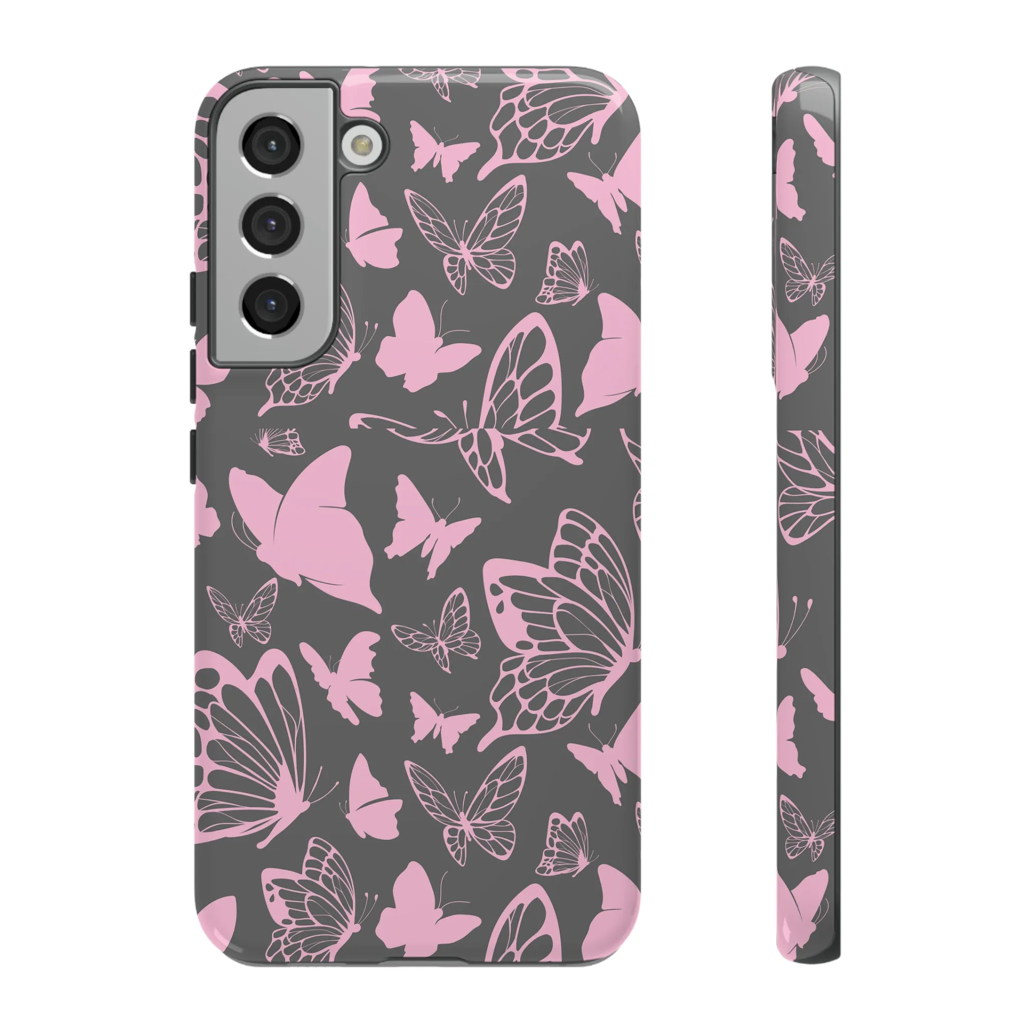 Phone Case with Butterfly Pattern Tough Cases