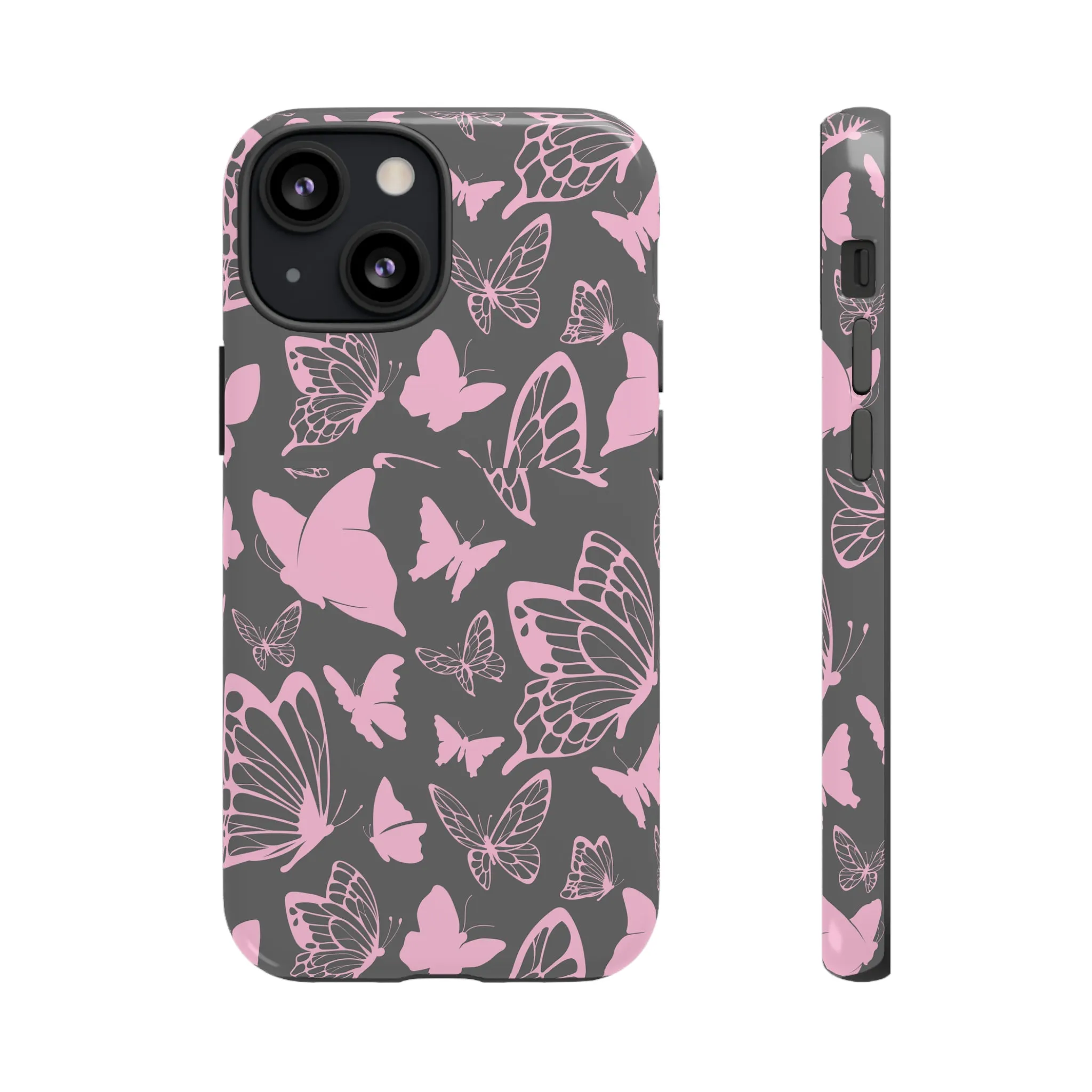 Phone Case with Butterfly Pattern Tough Cases