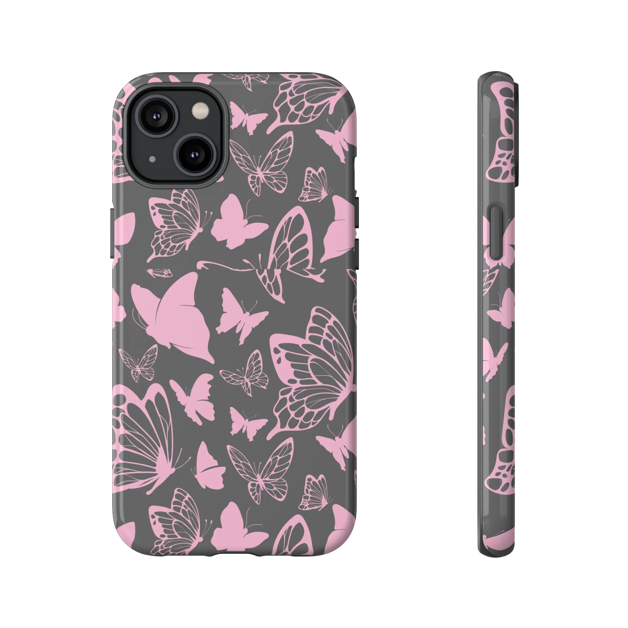 Phone Case with Butterfly Pattern Tough Cases