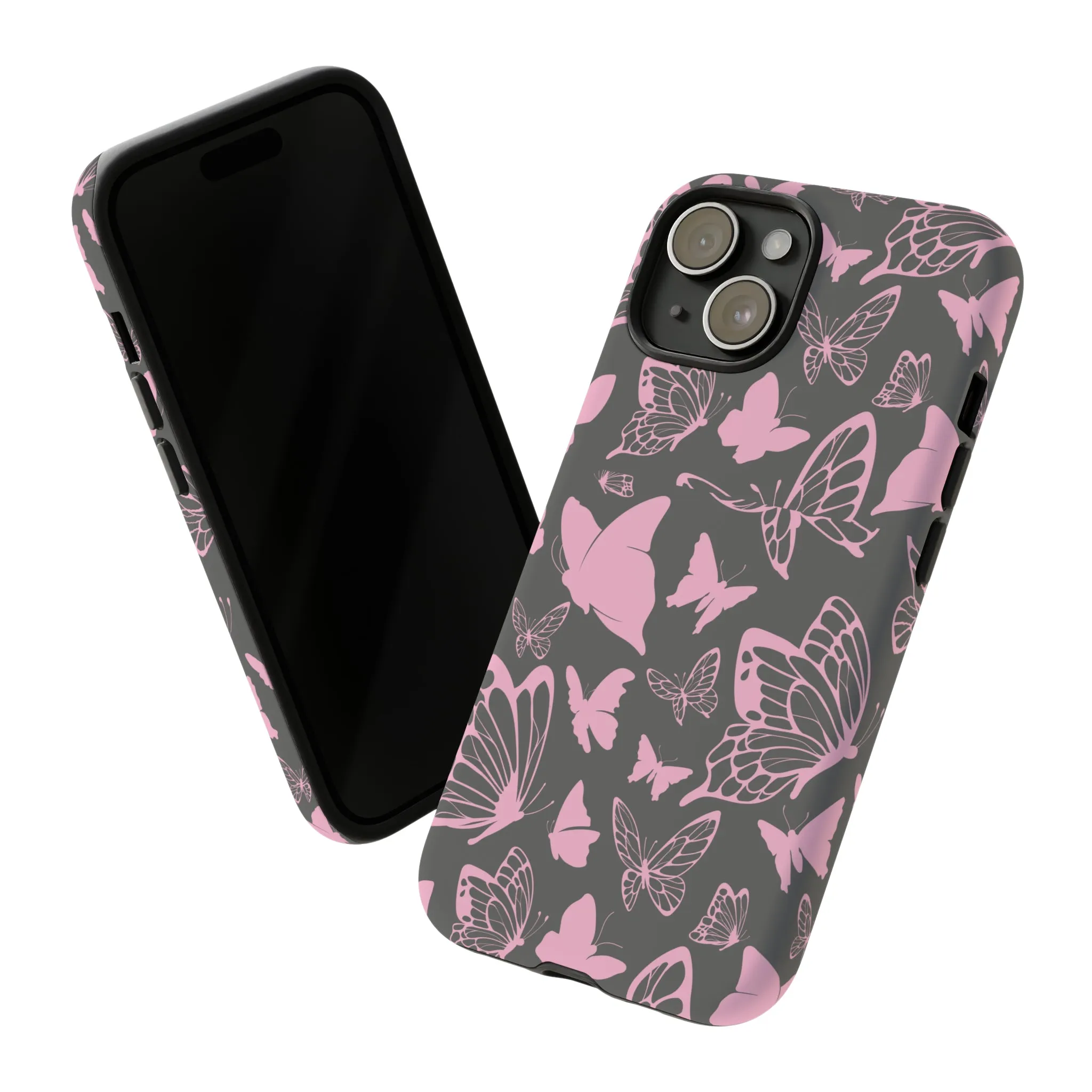 Phone Case with Butterfly Pattern Tough Cases