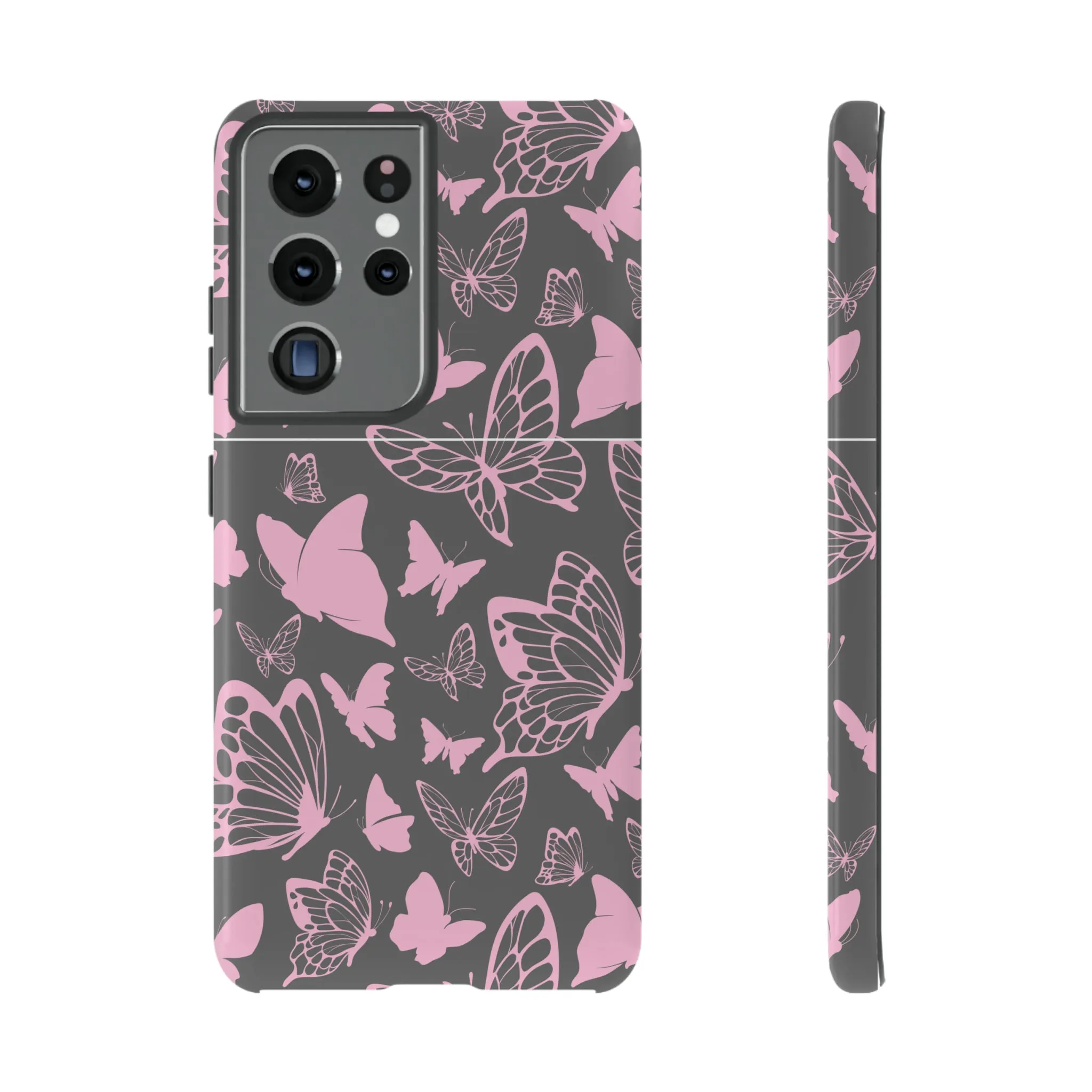 Phone Case with Butterfly Pattern Tough Cases