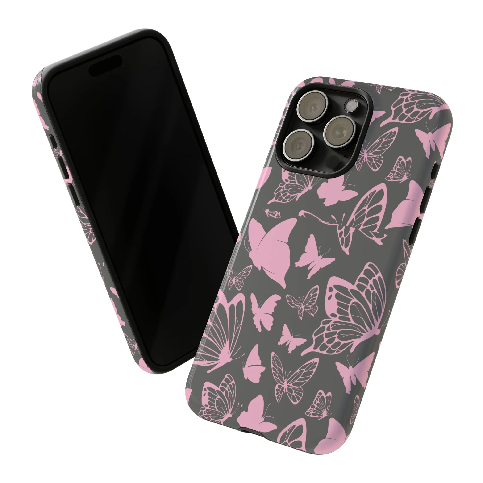 Phone Case with Butterfly Pattern Tough Cases