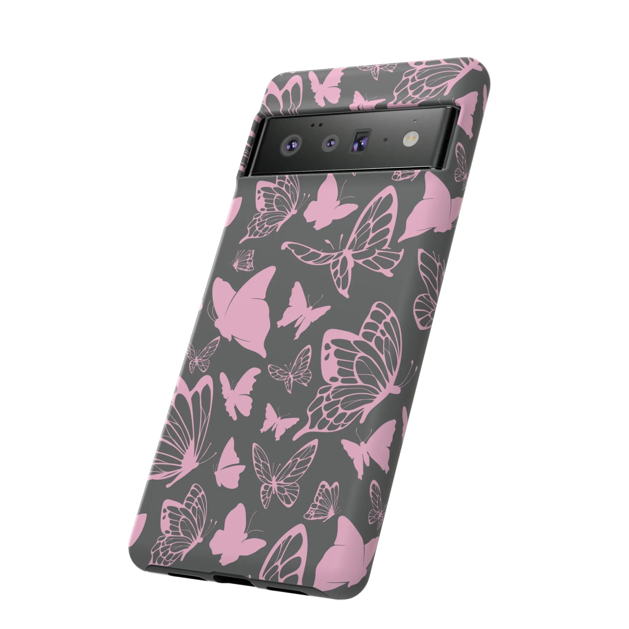 Phone Case with Butterfly Pattern Tough Cases