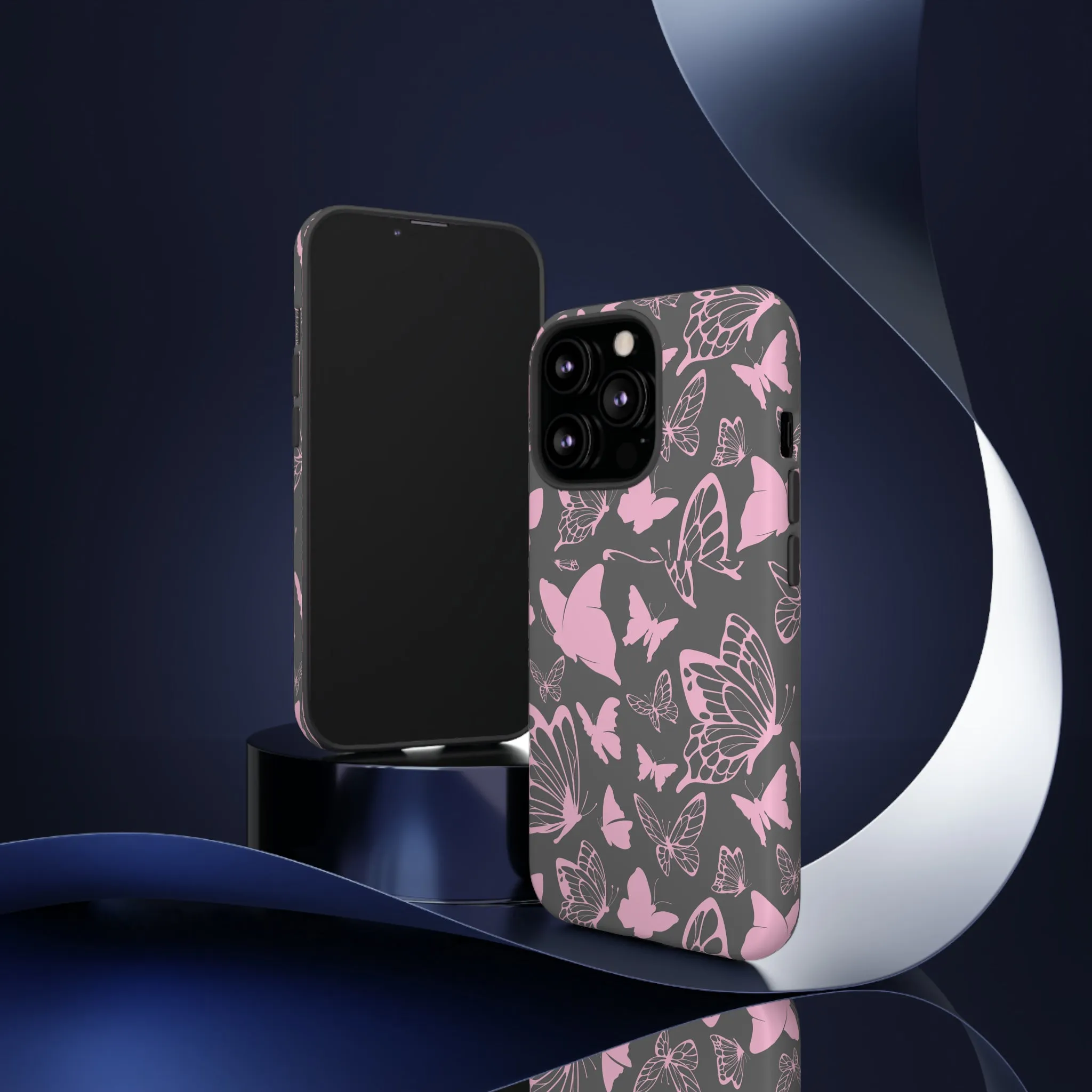 Phone Case with Butterfly Pattern Tough Cases