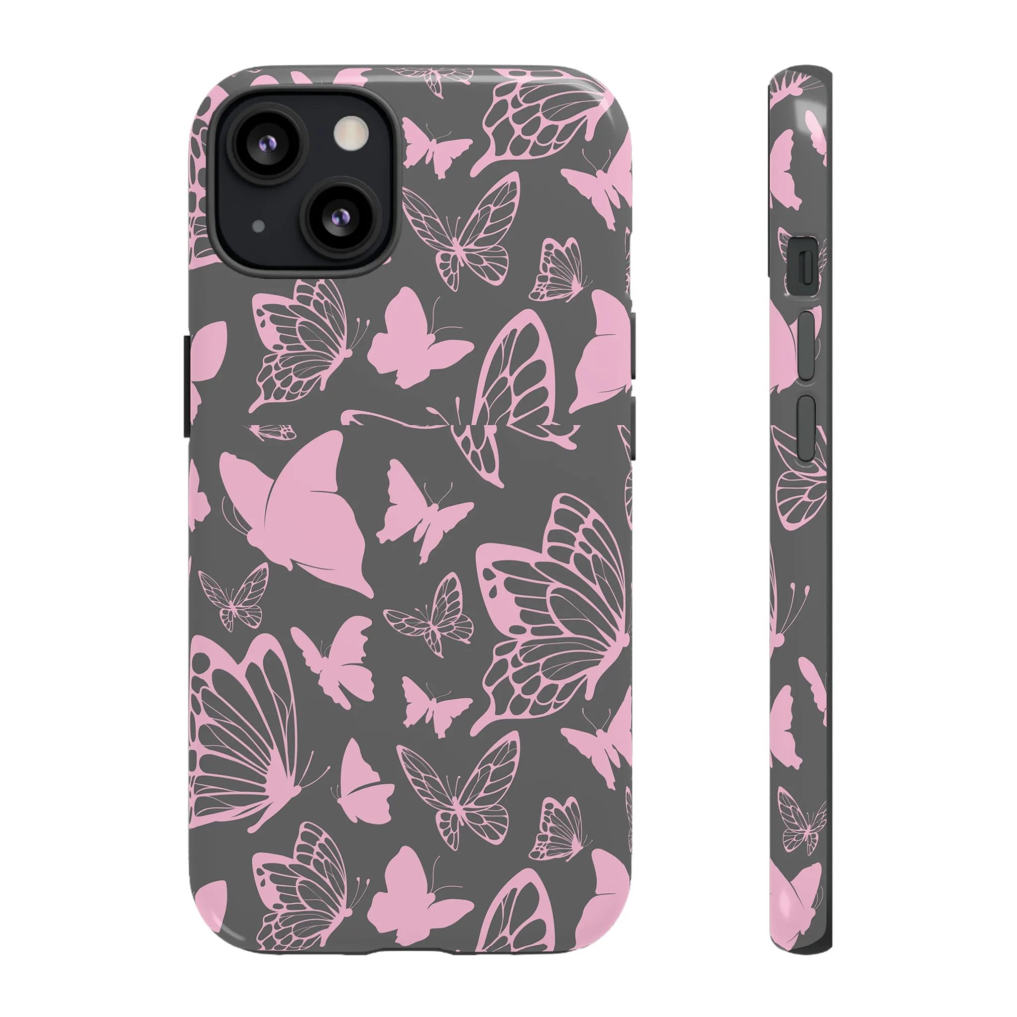 Phone Case with Butterfly Pattern Tough Cases