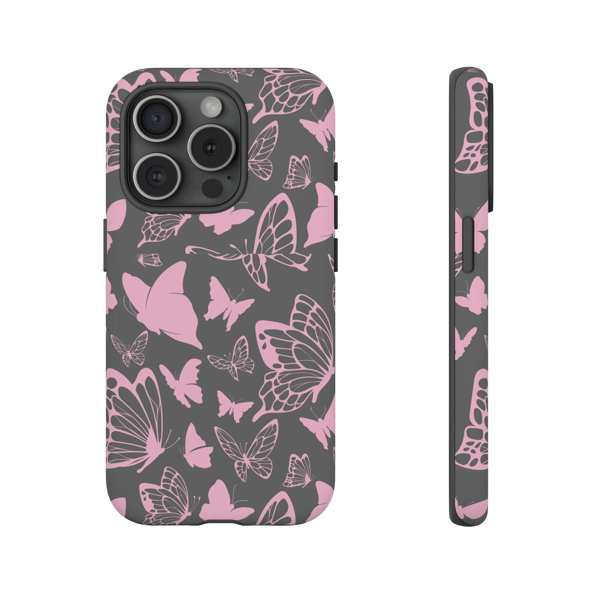 Phone Case with Butterfly Pattern Tough Cases