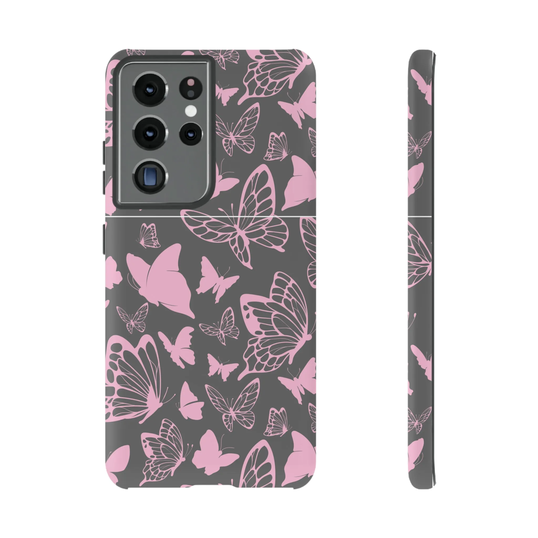 Phone Case with Butterfly Pattern Tough Cases