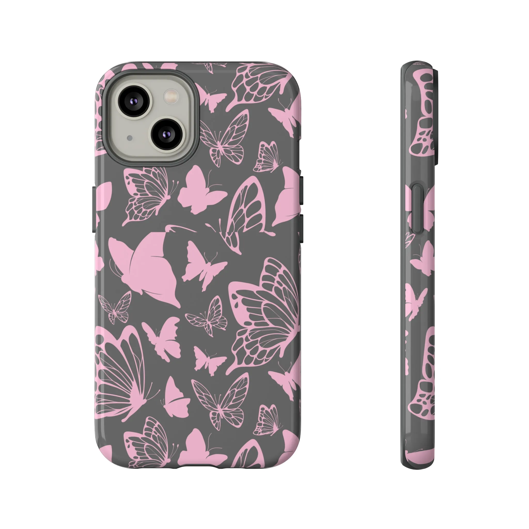 Phone Case with Butterfly Pattern Tough Cases