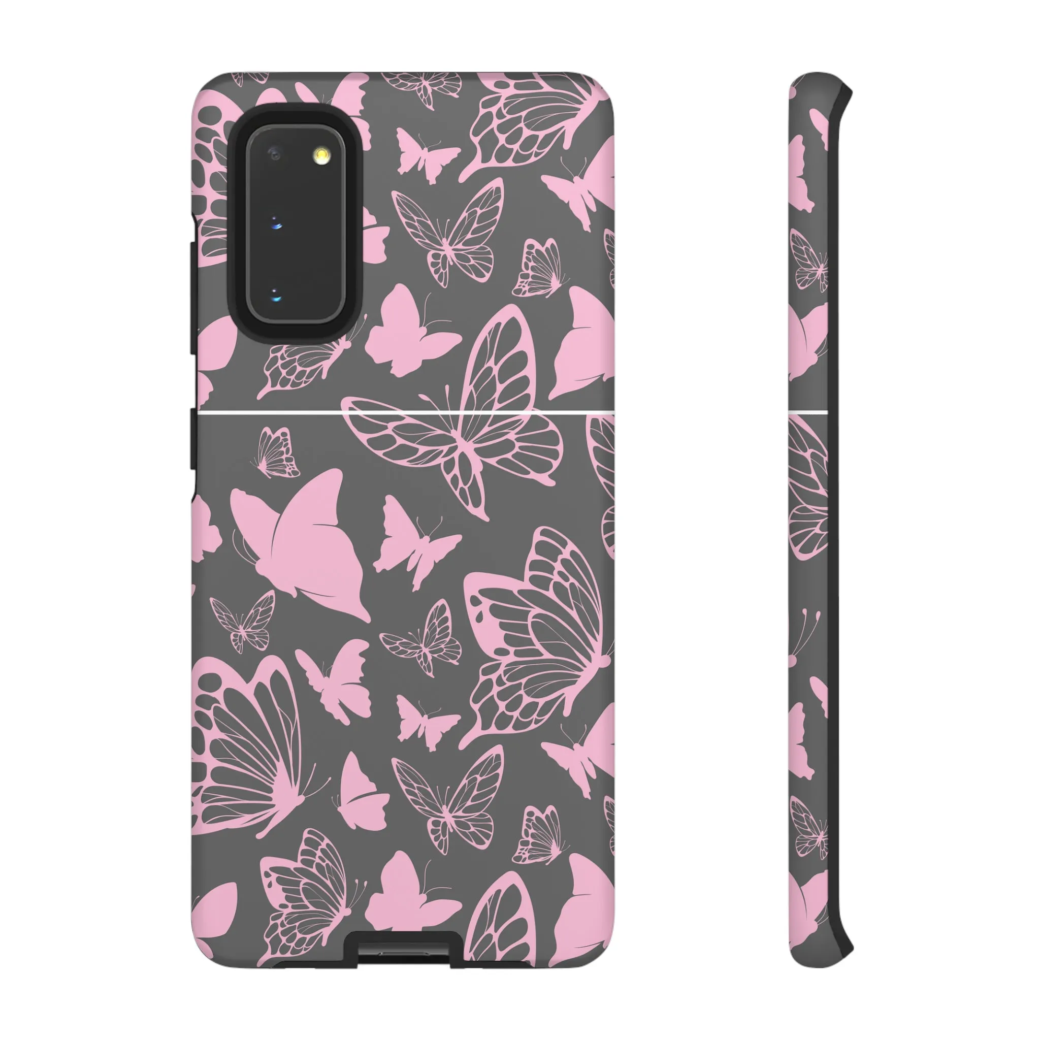 Phone Case with Butterfly Pattern Tough Cases