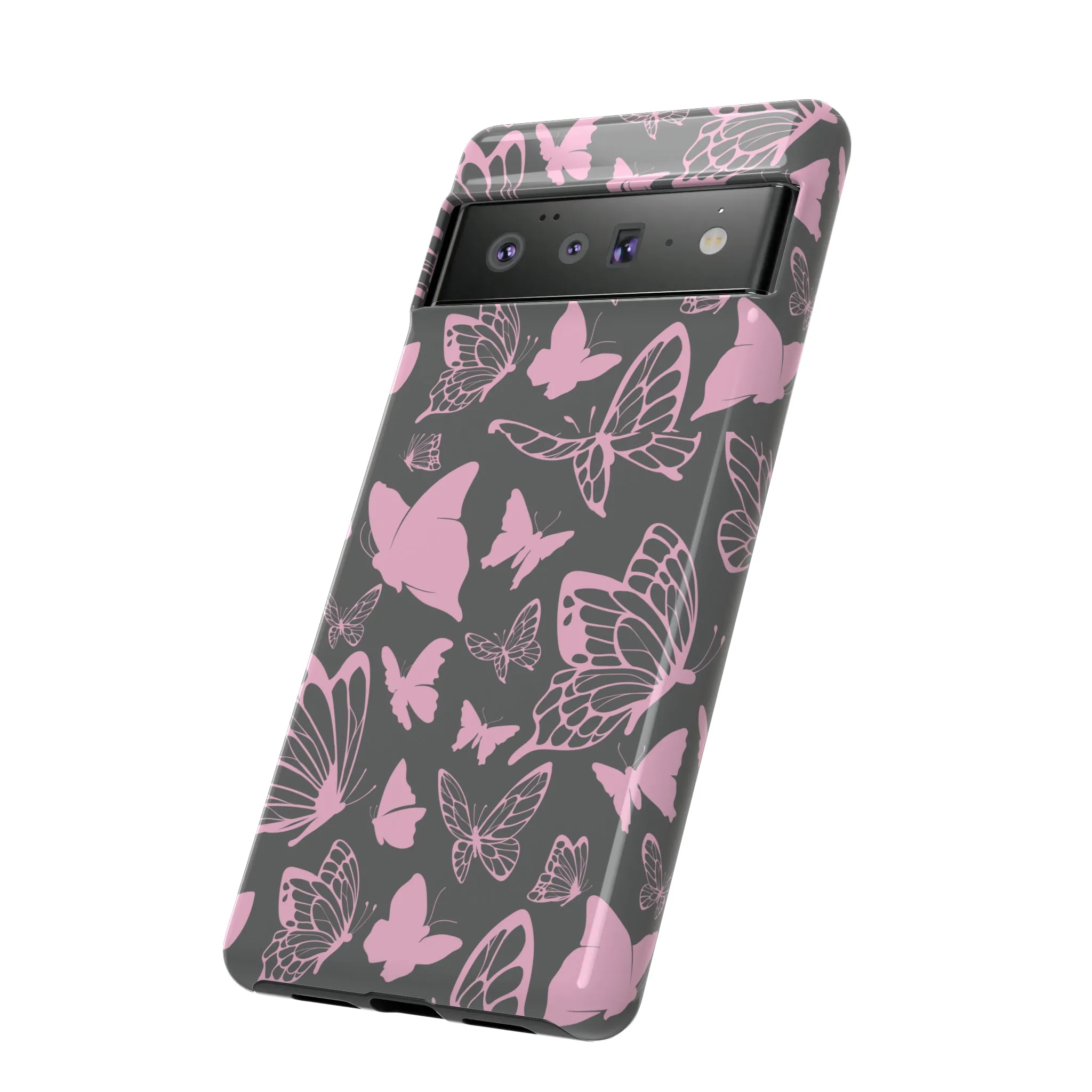 Phone Case with Butterfly Pattern Tough Cases