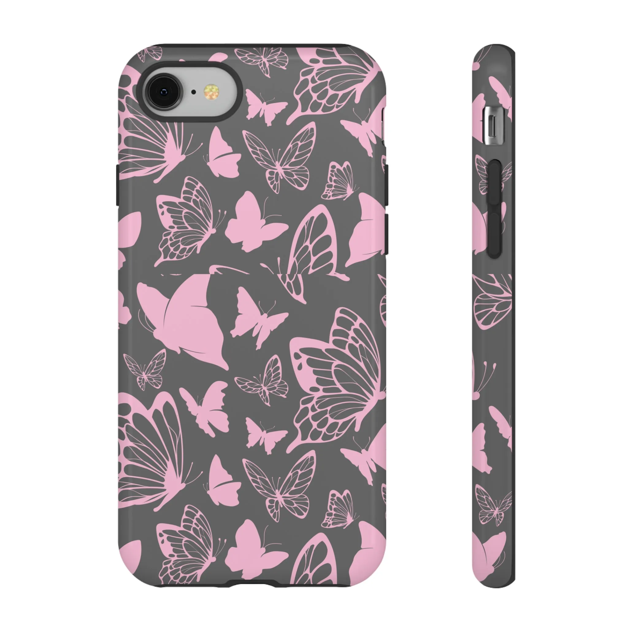 Phone Case with Butterfly Pattern Tough Cases