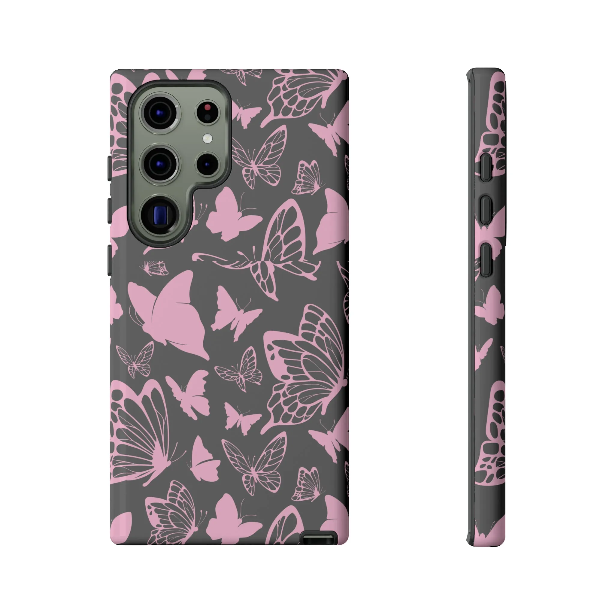 Phone Case with Butterfly Pattern Tough Cases