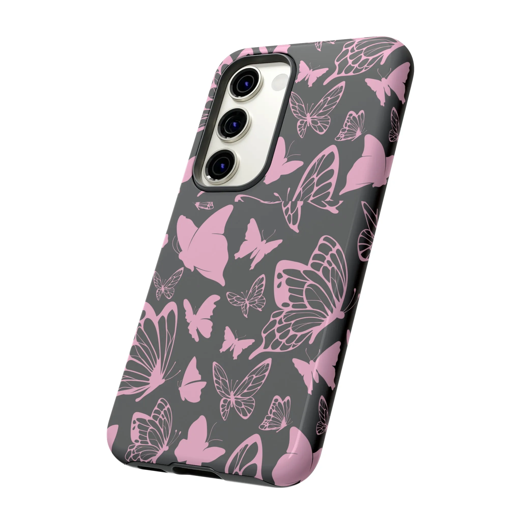 Phone Case with Butterfly Pattern Tough Cases