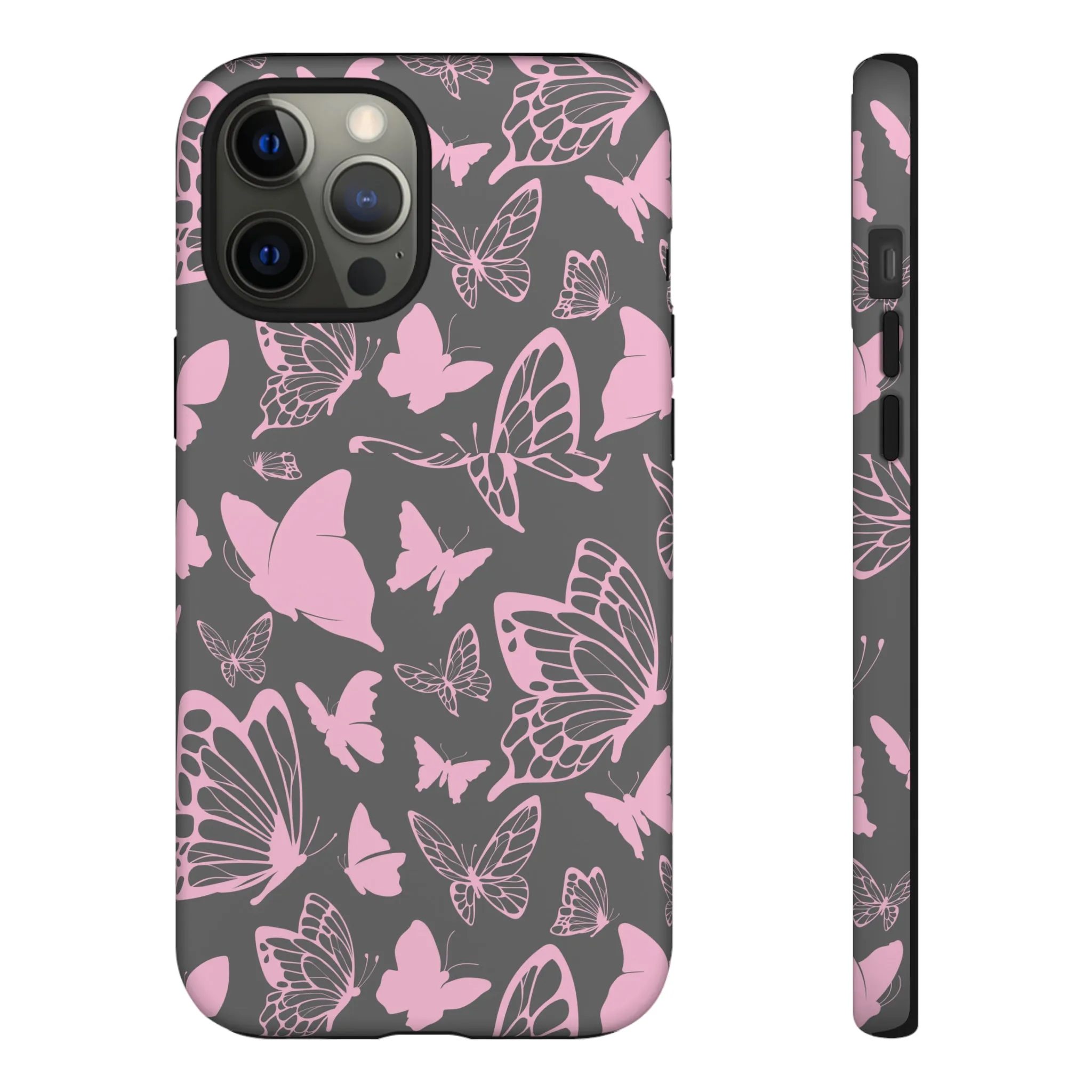 Phone Case with Butterfly Pattern Tough Cases