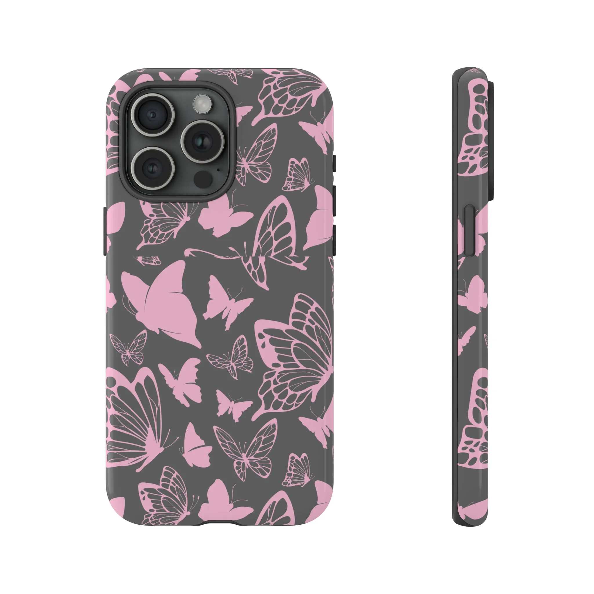 Phone Case with Butterfly Pattern Tough Cases