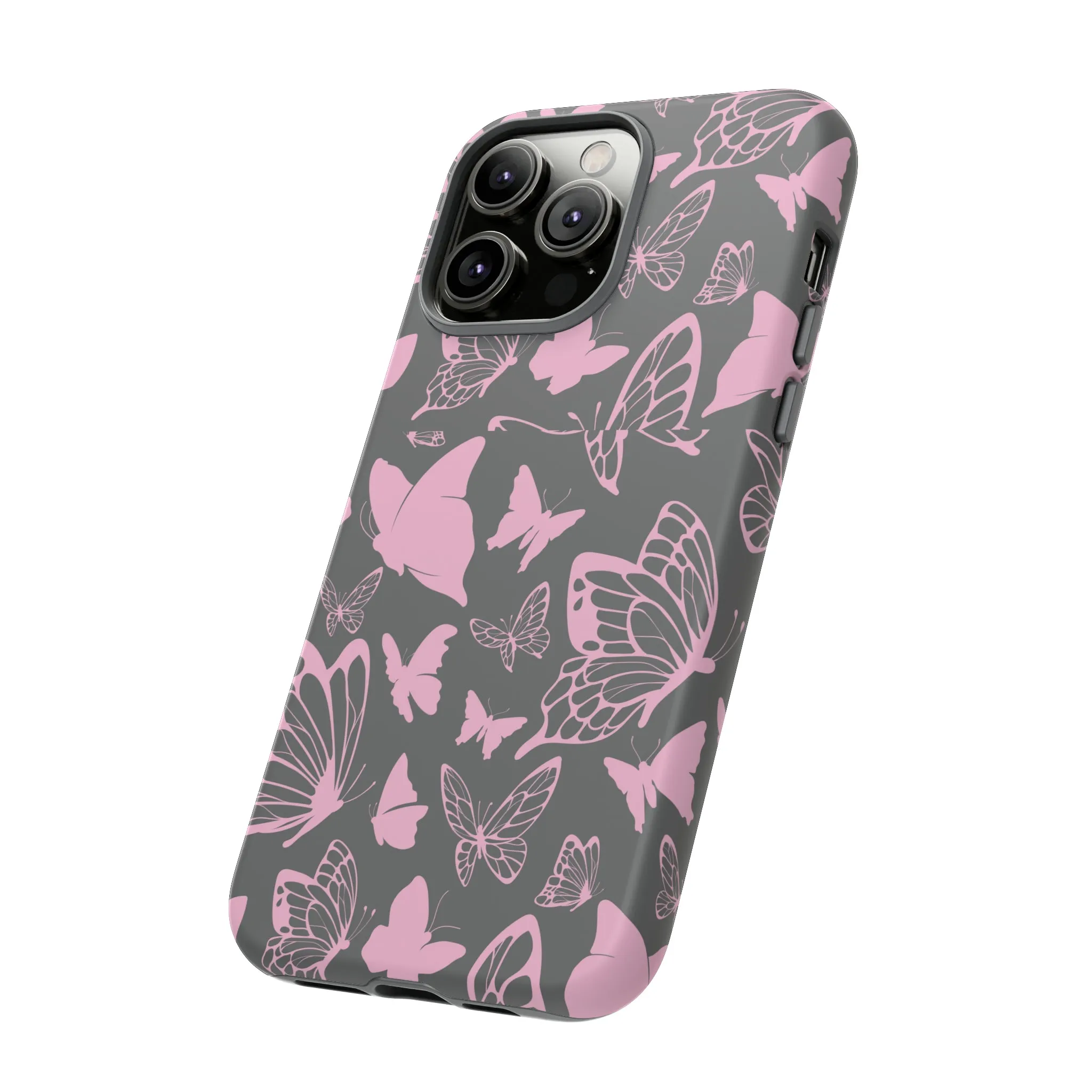 Phone Case with Butterfly Pattern Tough Cases