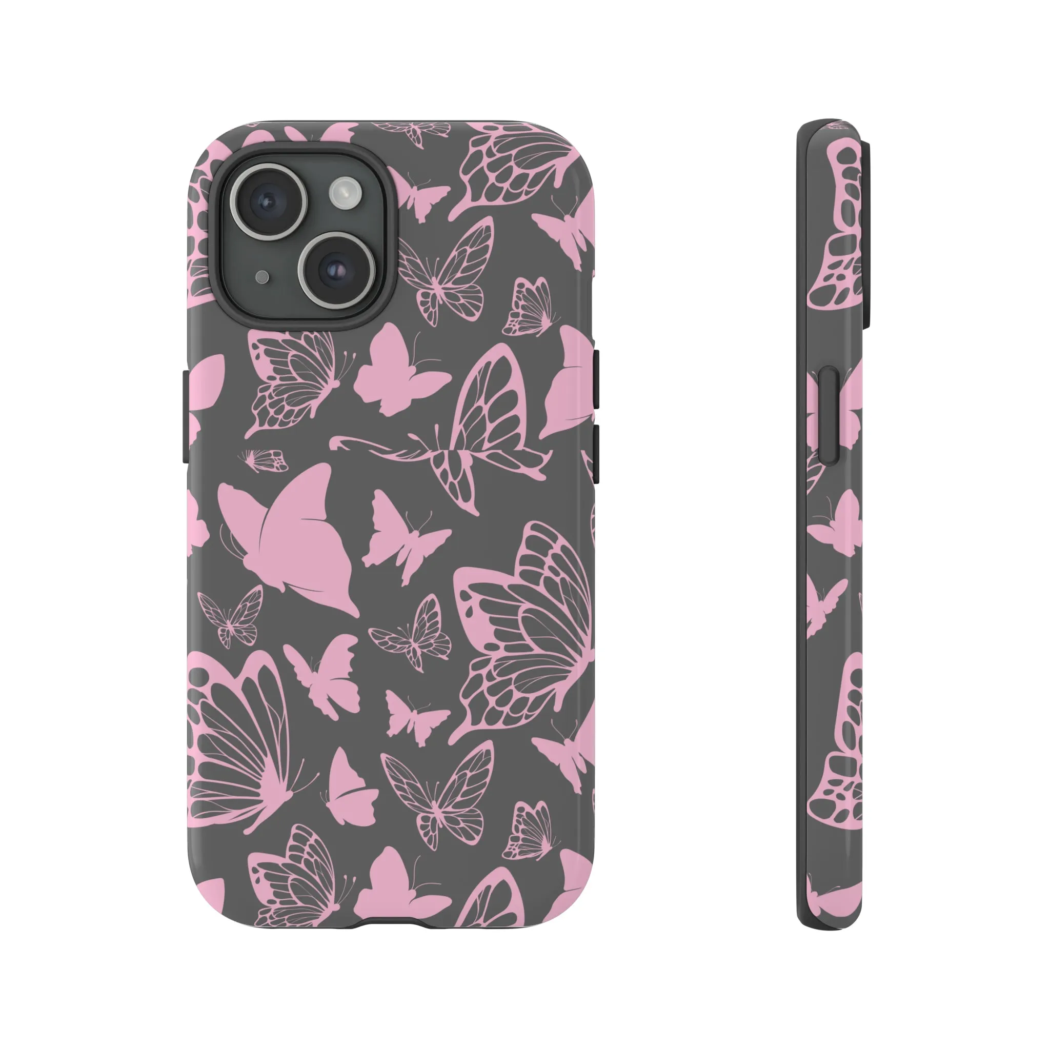 Phone Case with Butterfly Pattern Tough Cases