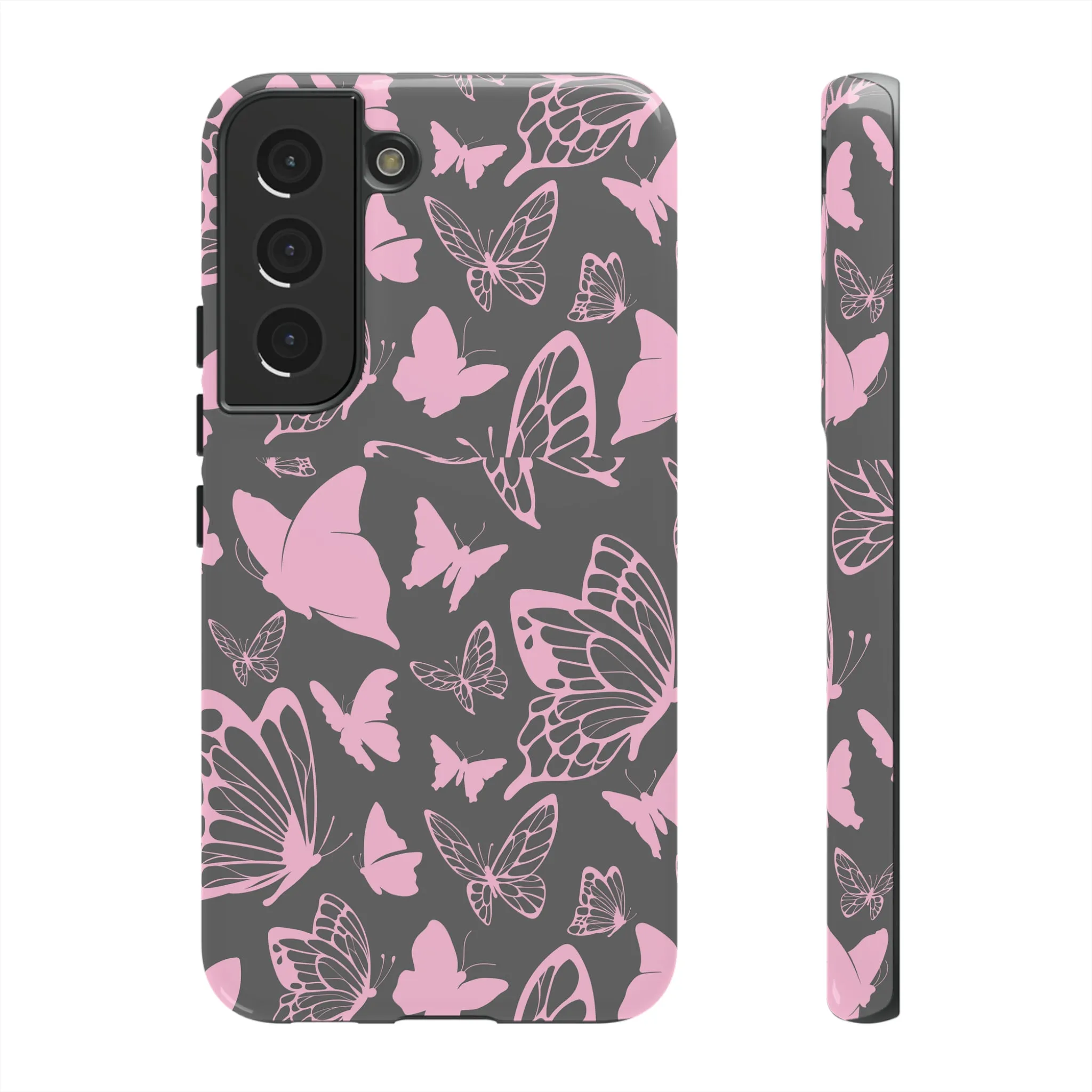 Phone Case with Butterfly Pattern Tough Cases