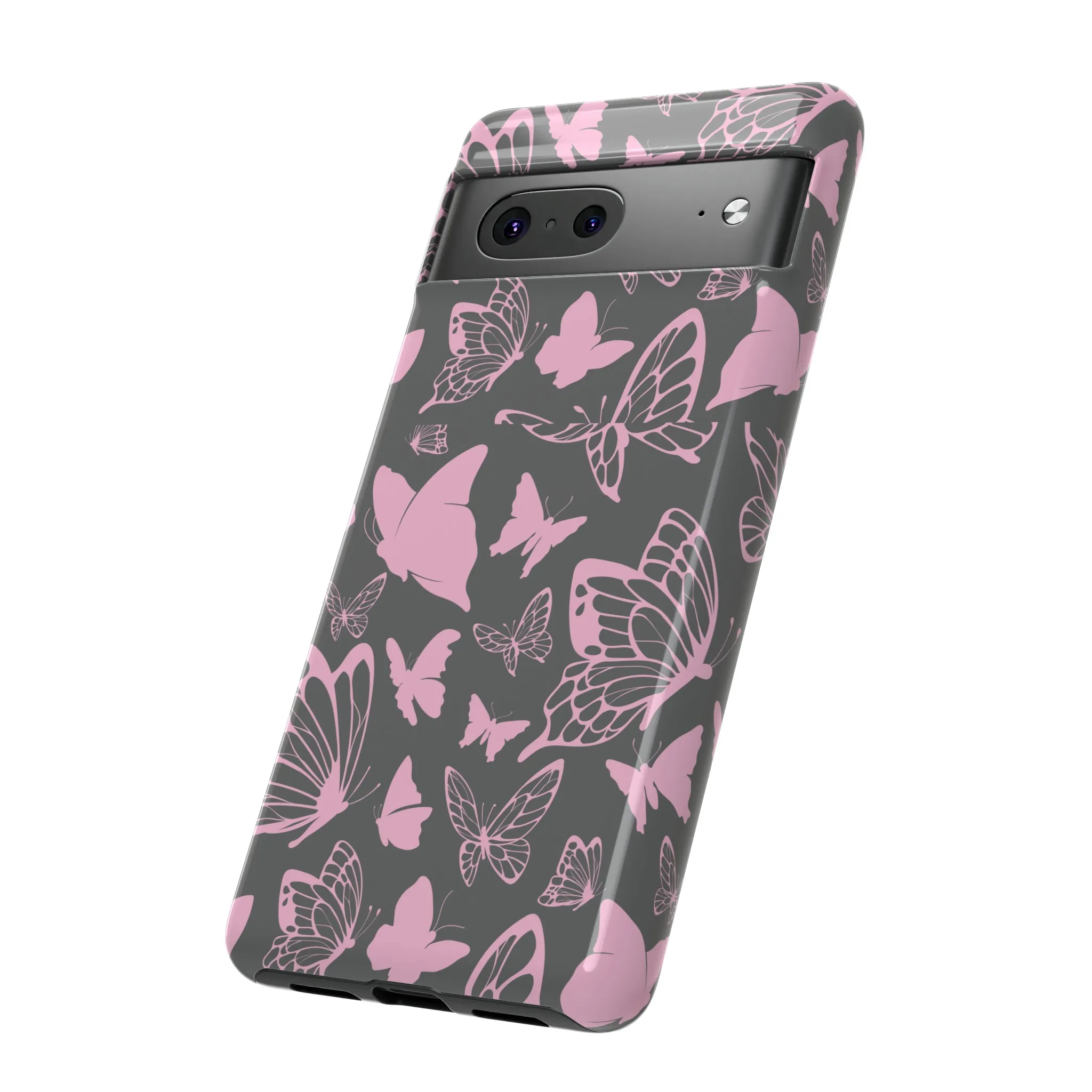 Phone Case with Butterfly Pattern Tough Cases