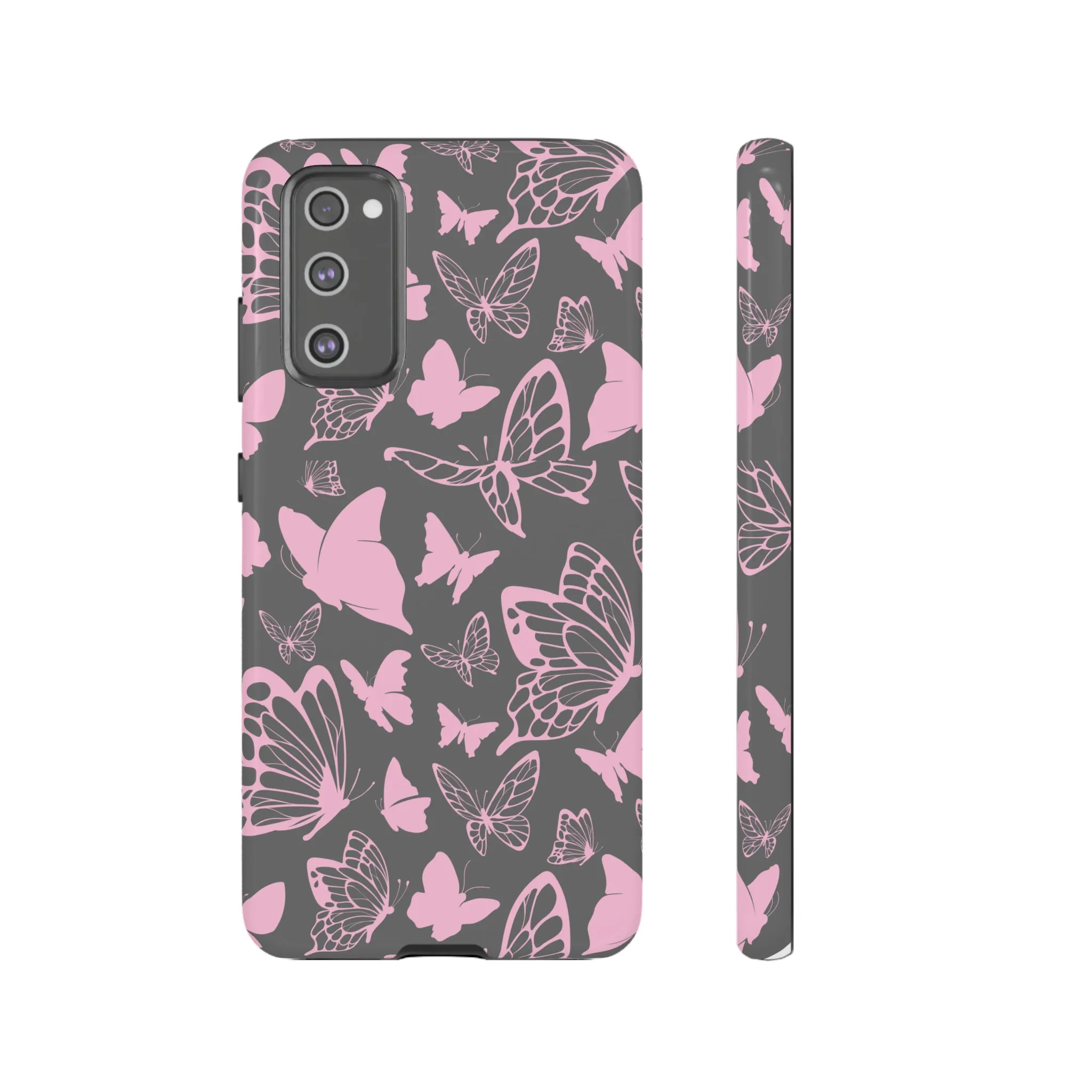 Phone Case with Butterfly Pattern Tough Cases