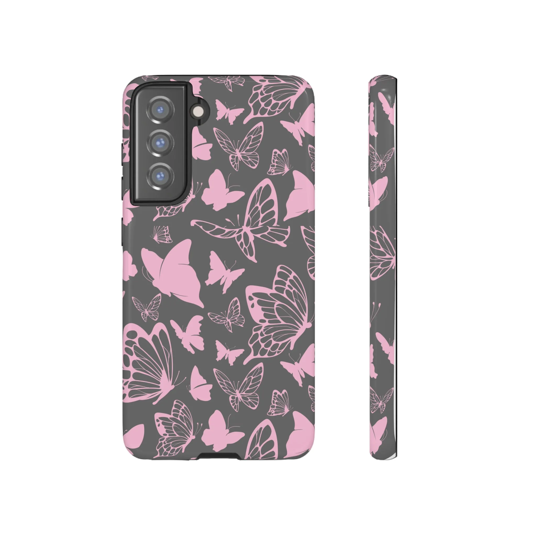 Phone Case with Butterfly Pattern Tough Cases